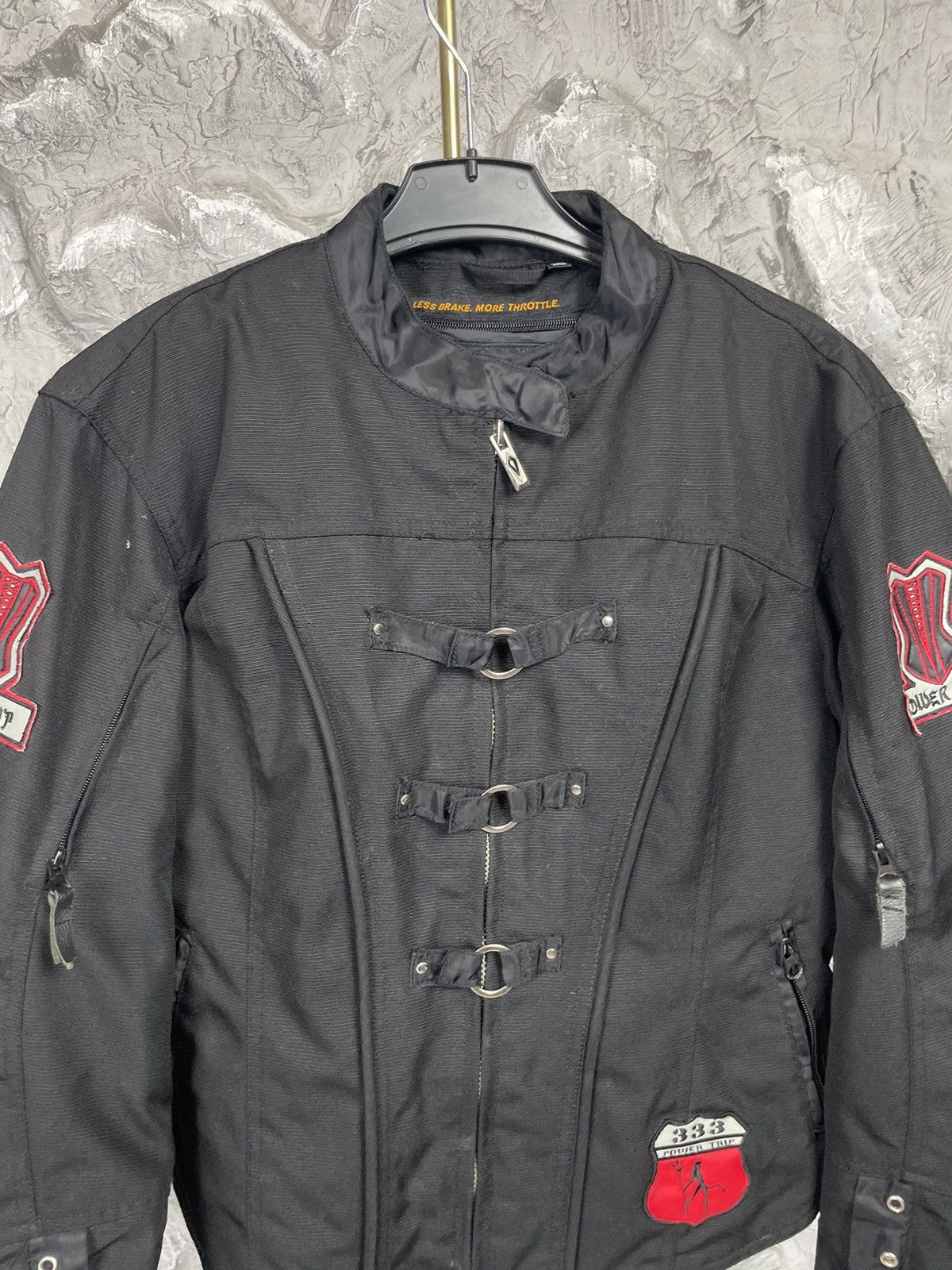 Designer Rare Y2K Punk Gothic Power Trip Bandage Moto Bomber Hysteric Size US S / EU 44-46 / 1 - 9 Thumbnail