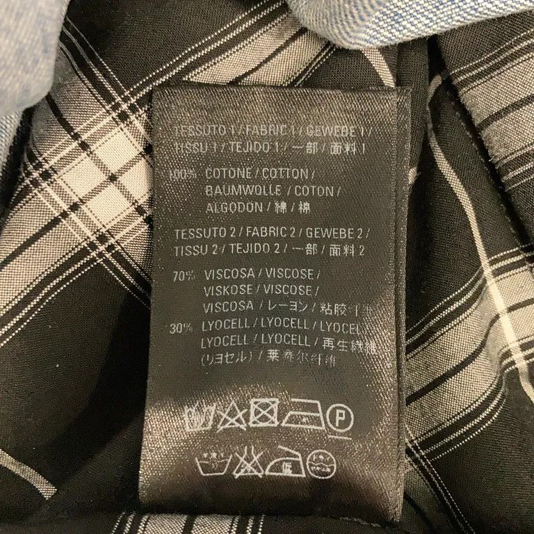 Balenciaga F/W18 Detachable Layered Hybrid Hooded Denim Shirt Size US L / EU 52-54 / 3 - 6 Thumbnail