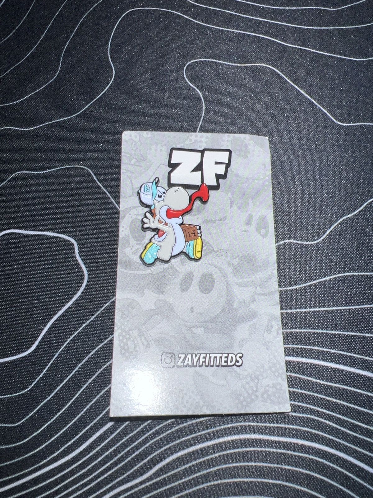 Hat Club × MyFitteds ZayFitteds Yoshi Hat Pin Size ONE SIZE - 1 Preview