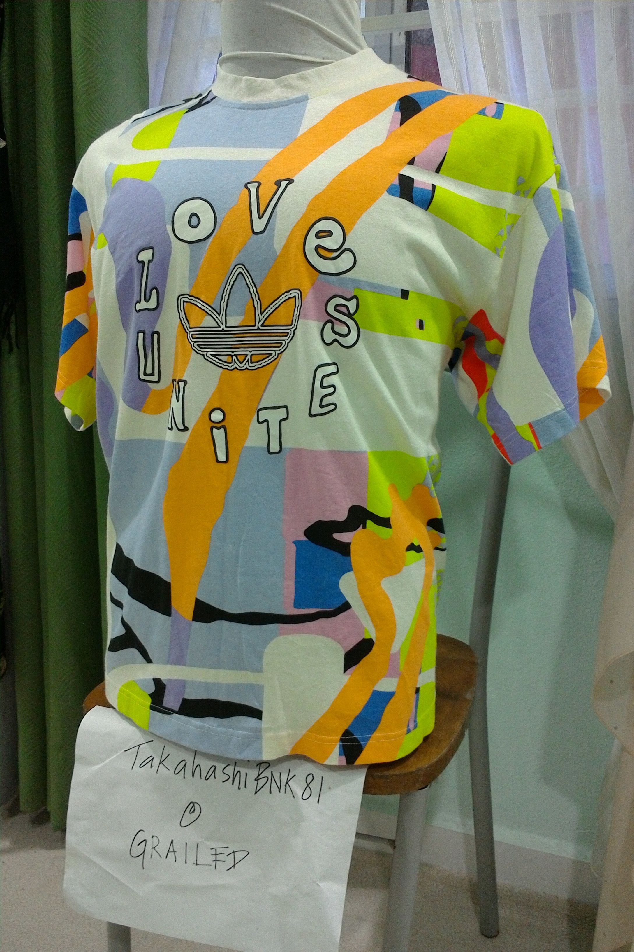 Adidas × Vintage ADIDAS Colourful Shirt Size L / US 10 / IT 46 - 9 Thumbnail