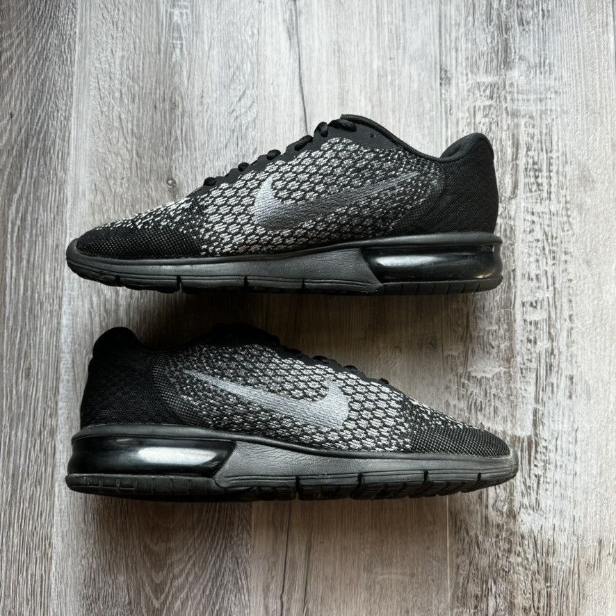 Nike × Vintage NIKE • Air Max Sequent 2 "Black" (11M) Size US 11 / EU 44 - 4 Thumbnail