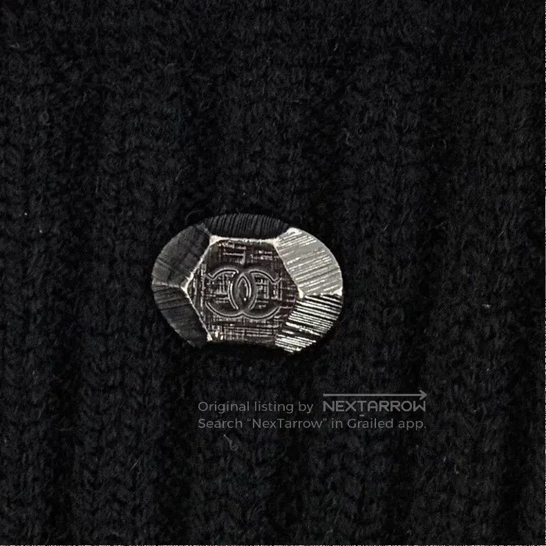 Chanel Chanel Egypt Series Black Geometric Pattern jacquard Cashm Size US M / EU 48-50 / 2 - 5 Thumbnail