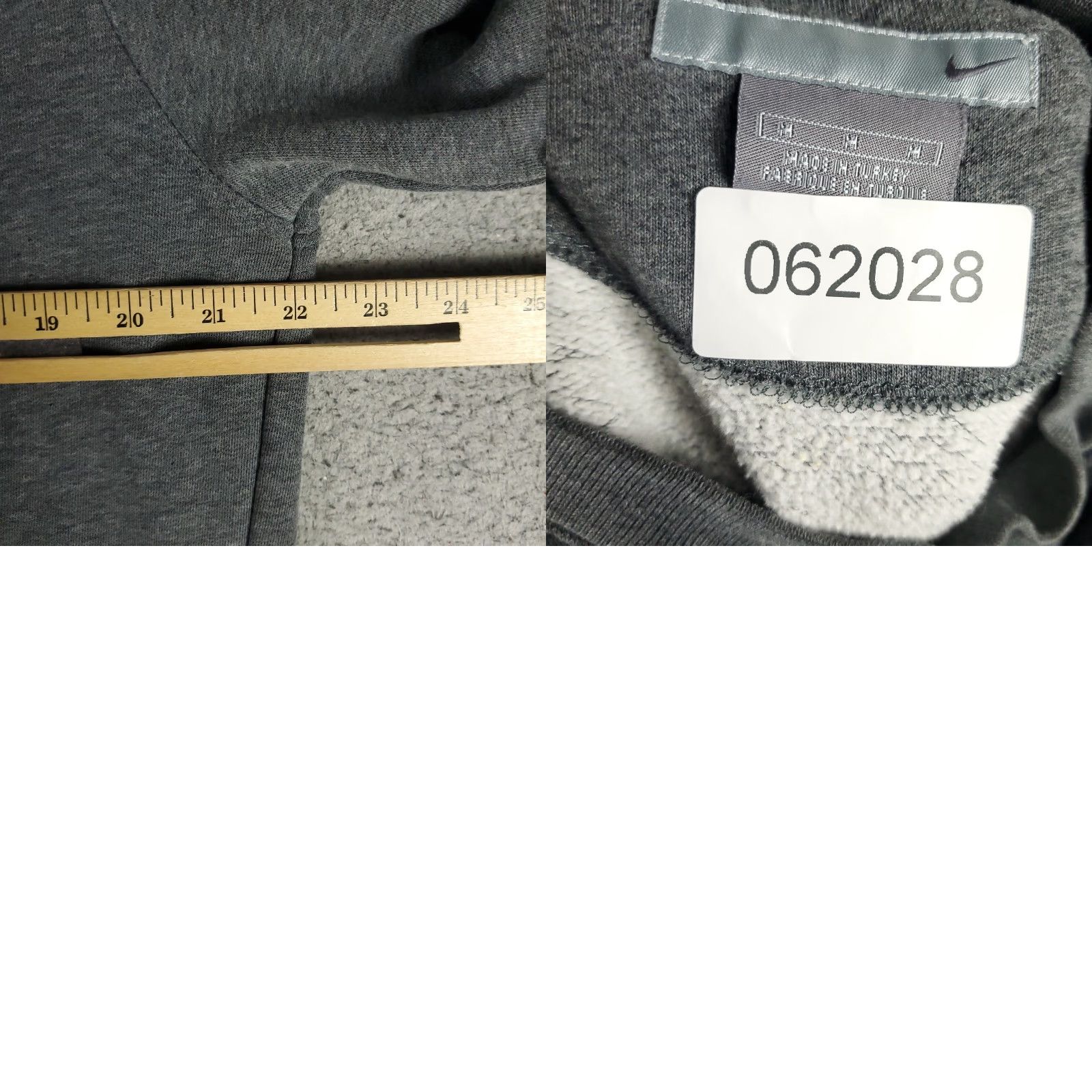 Nike VINTAGE Nike Sweater Mens Medium Gray Nike Sweater Mens Medium Gray Vintage Y2K Small Swoosh Pullover Sweatshirt Size US M / EU 48-50 / 2 - 8 Thumbnail