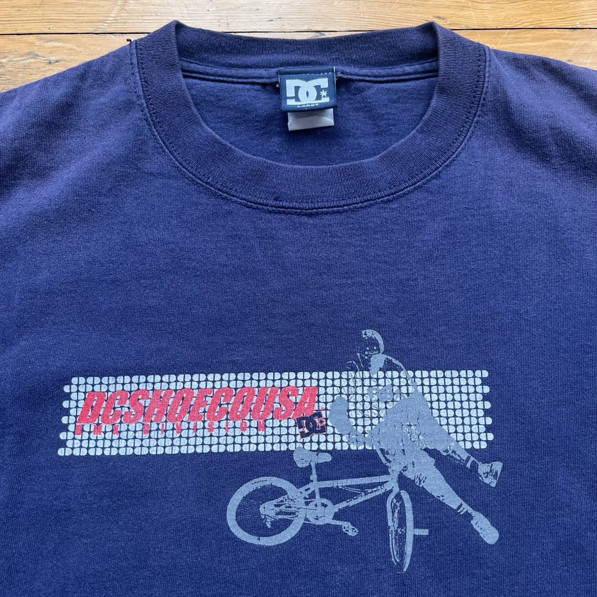 Vintage Vintage BMX DC Shoe Co USA Dave Mirra Skate Tee Y2K Grailer Size US L / EU 52-54 / 3 - 2 Thumbnail