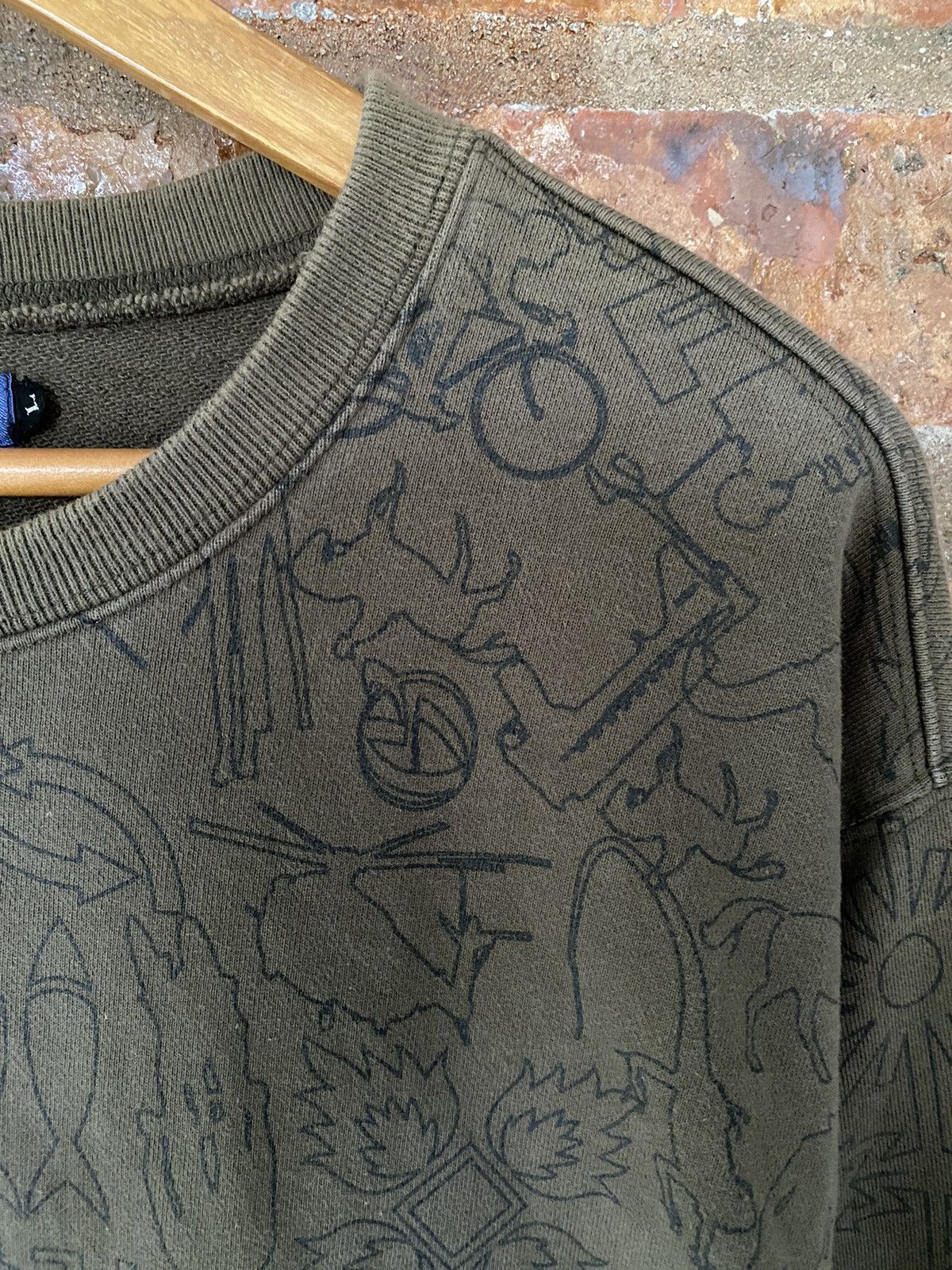 Futura OG 2000s Futura Pencil Grafiti all logo sweatshirts Size US XL / EU 56 / 4 - 6 Thumbnail