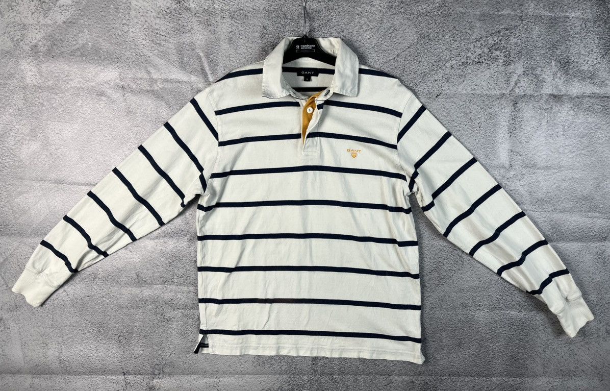 Designer × Gant Gant striped rugby polo long sleeve Size US M / EU 48-50 / 2 - 2 Thumbnail