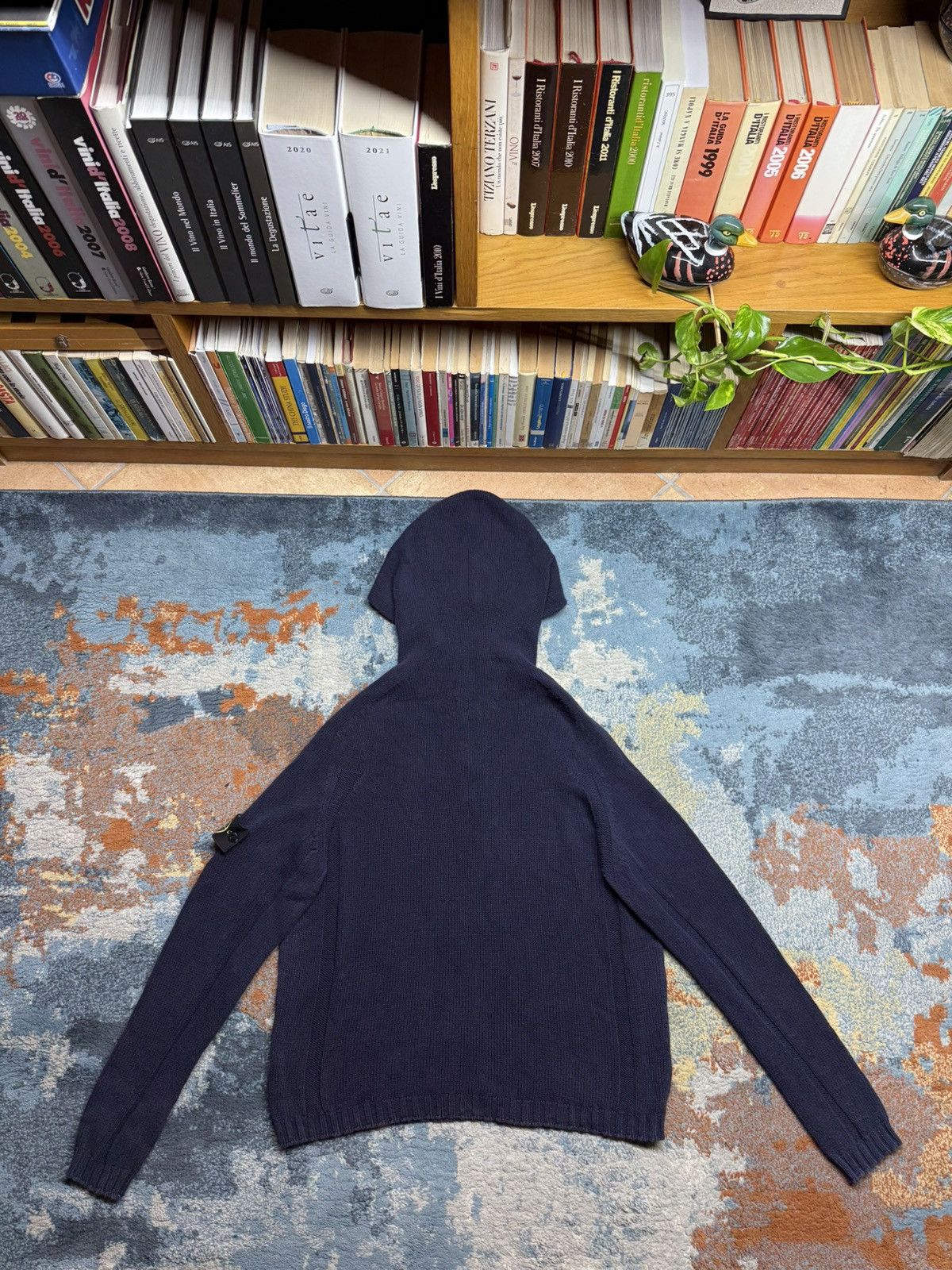 Stone Island Vintage Stone Island SS 2003 1/4 Half Zip Hoodie Size US M / EU 48-50 / 2 - 7 Thumbnail