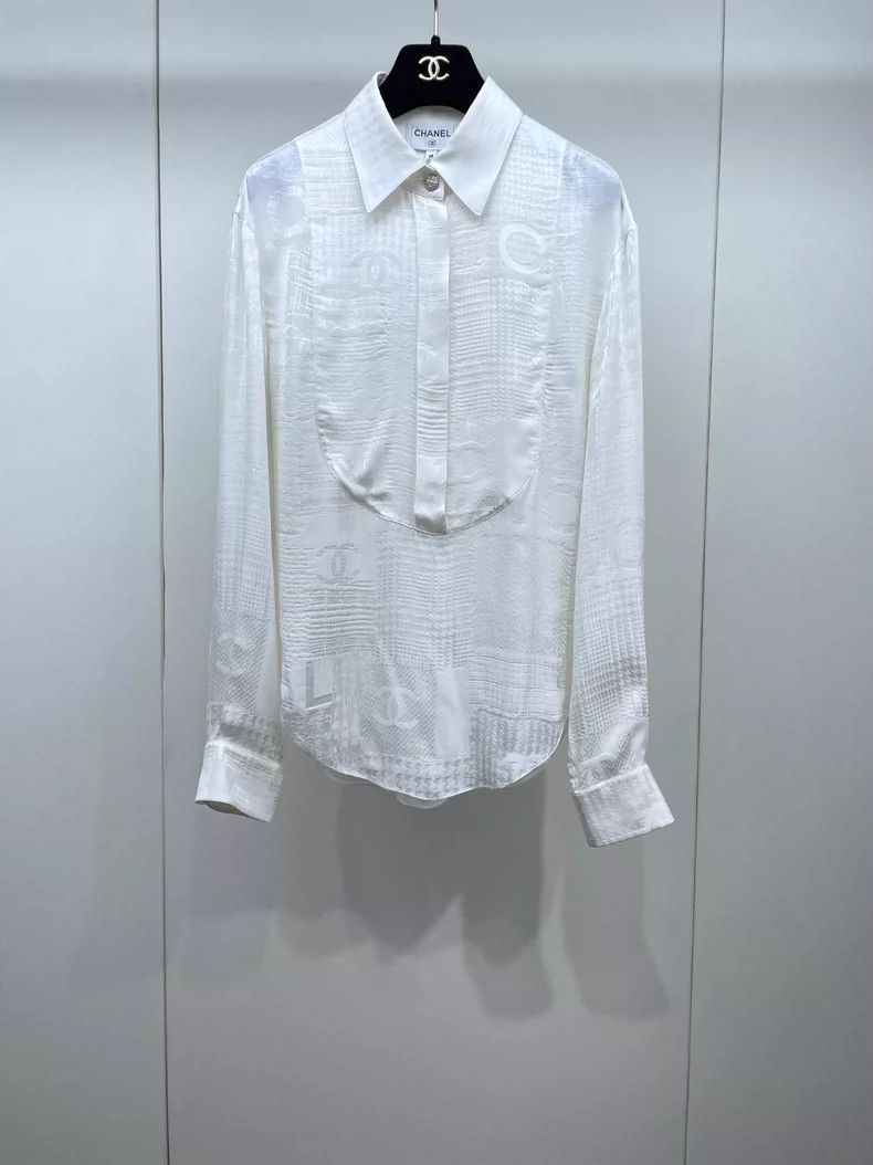 Chanel Chanel 22K silk jacquart shirt 2504-Nextarrow Size XS / US 0-2 / IT 36-38 - 1 Thumbnail