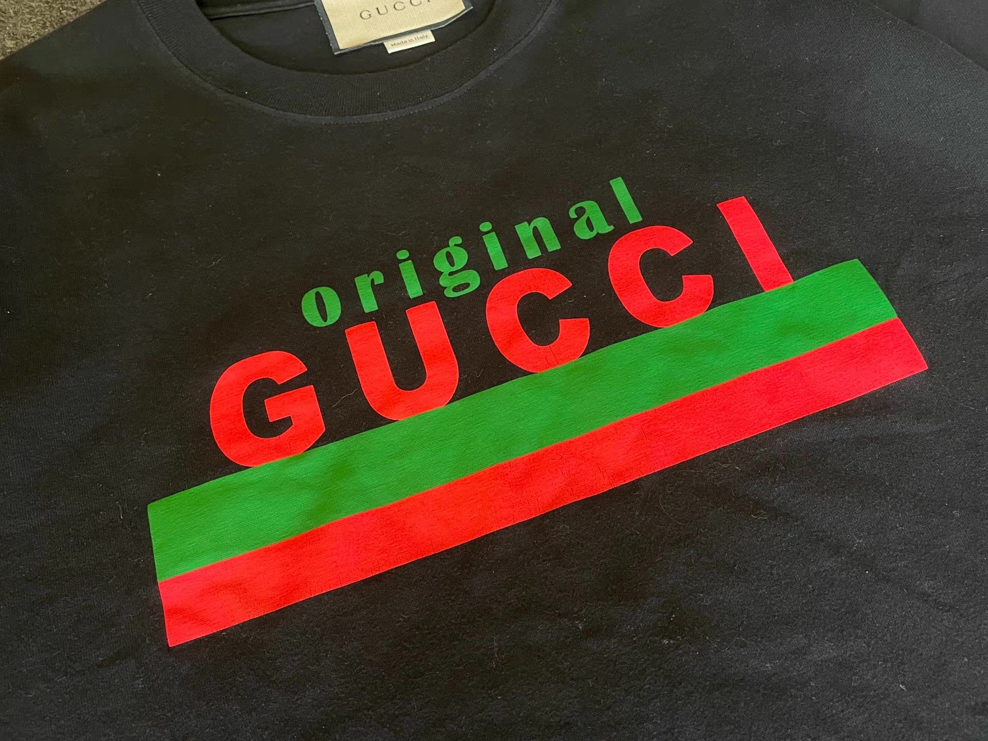 Gucci Gucci Black Short Sleeve T-shirt Size US XS / EU 42 / 0 - 2 Thumbnail