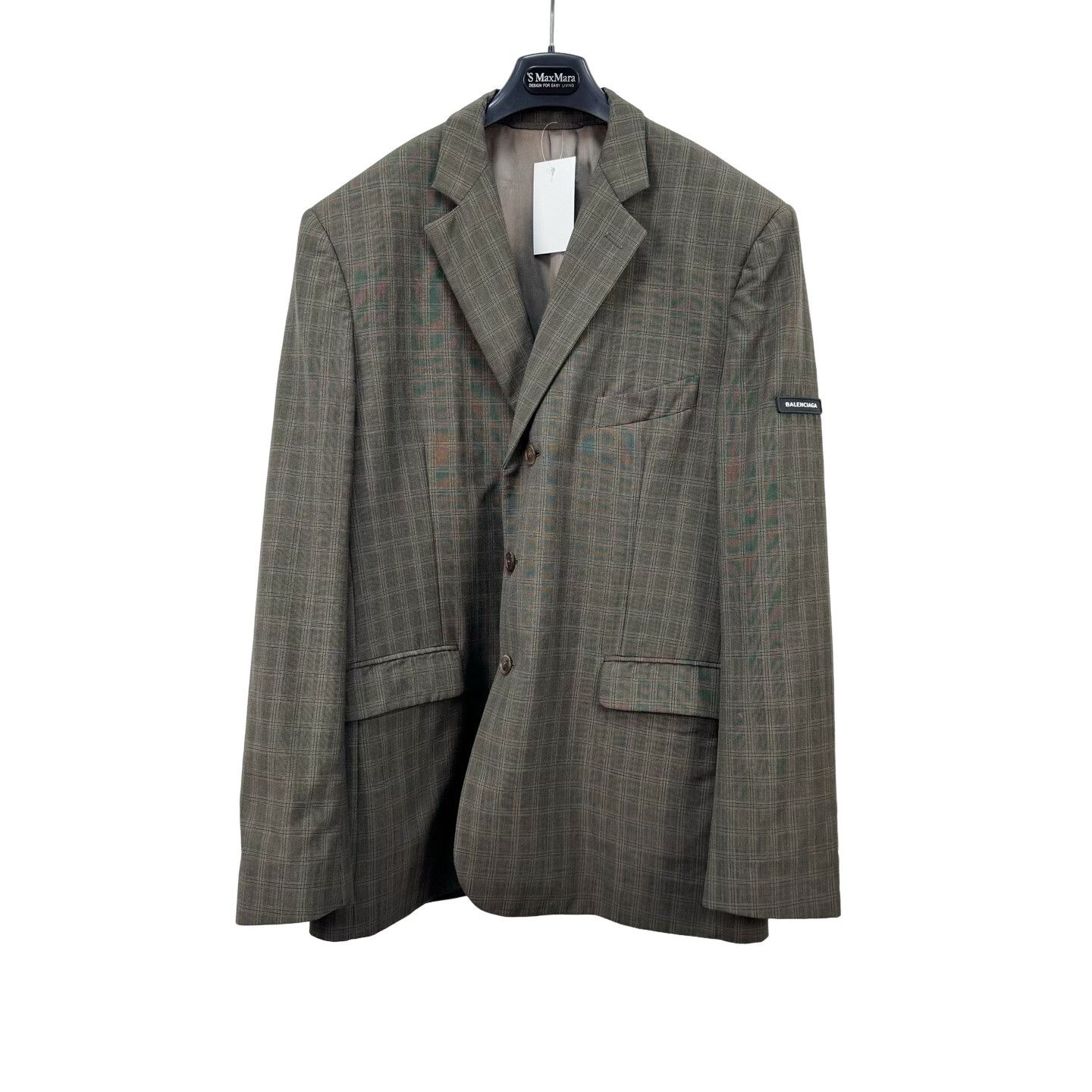 Balenciaga Balenciaga Plaid Blazer Size 46R Size 46R - 1 Thumbnail