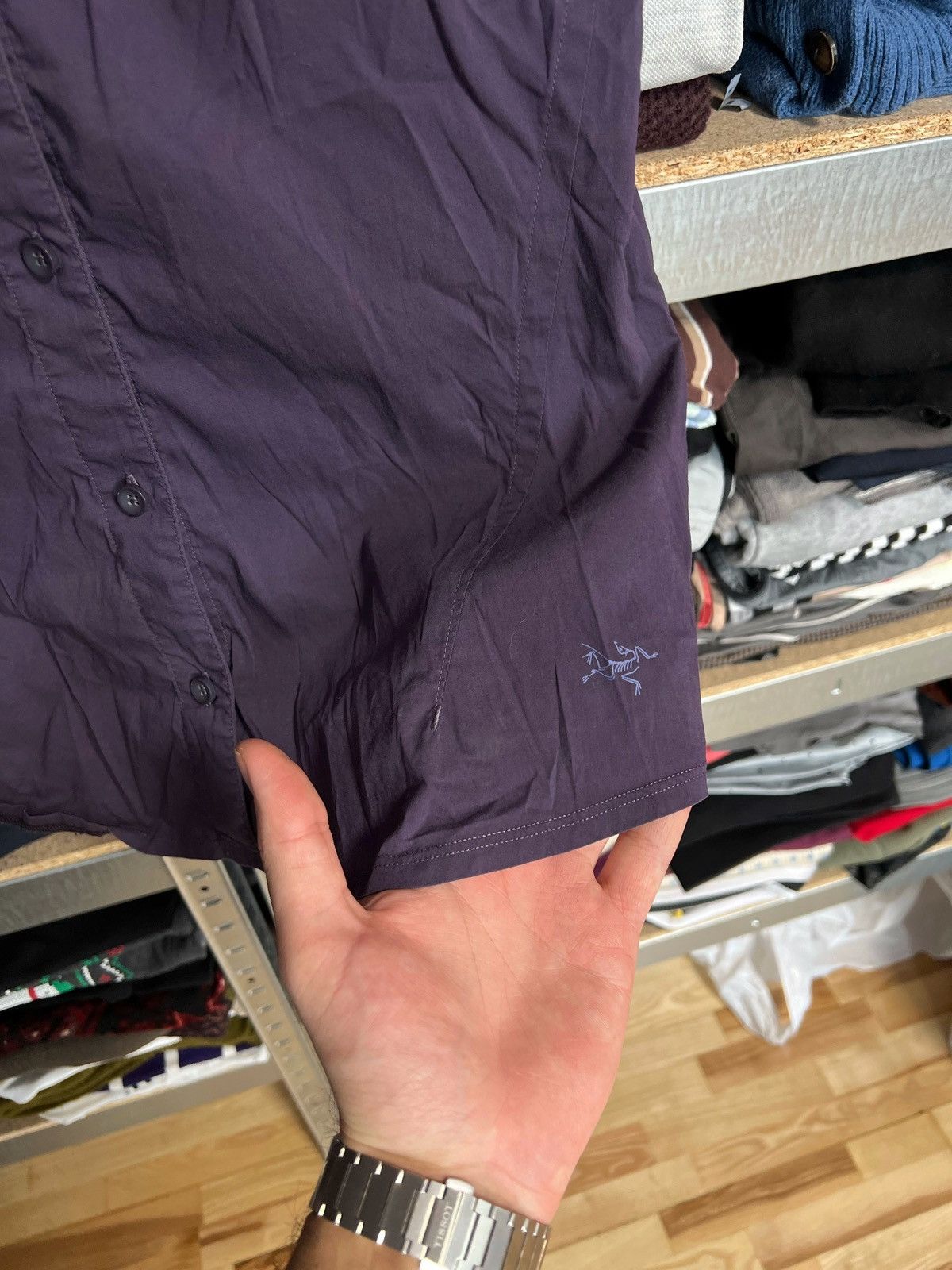 Arc'teryx Arcteryx Button Up Shirt Women’s Blouse Short Sleeve Size L Size L / US 10 / IT 46 - 3 Thumbnail