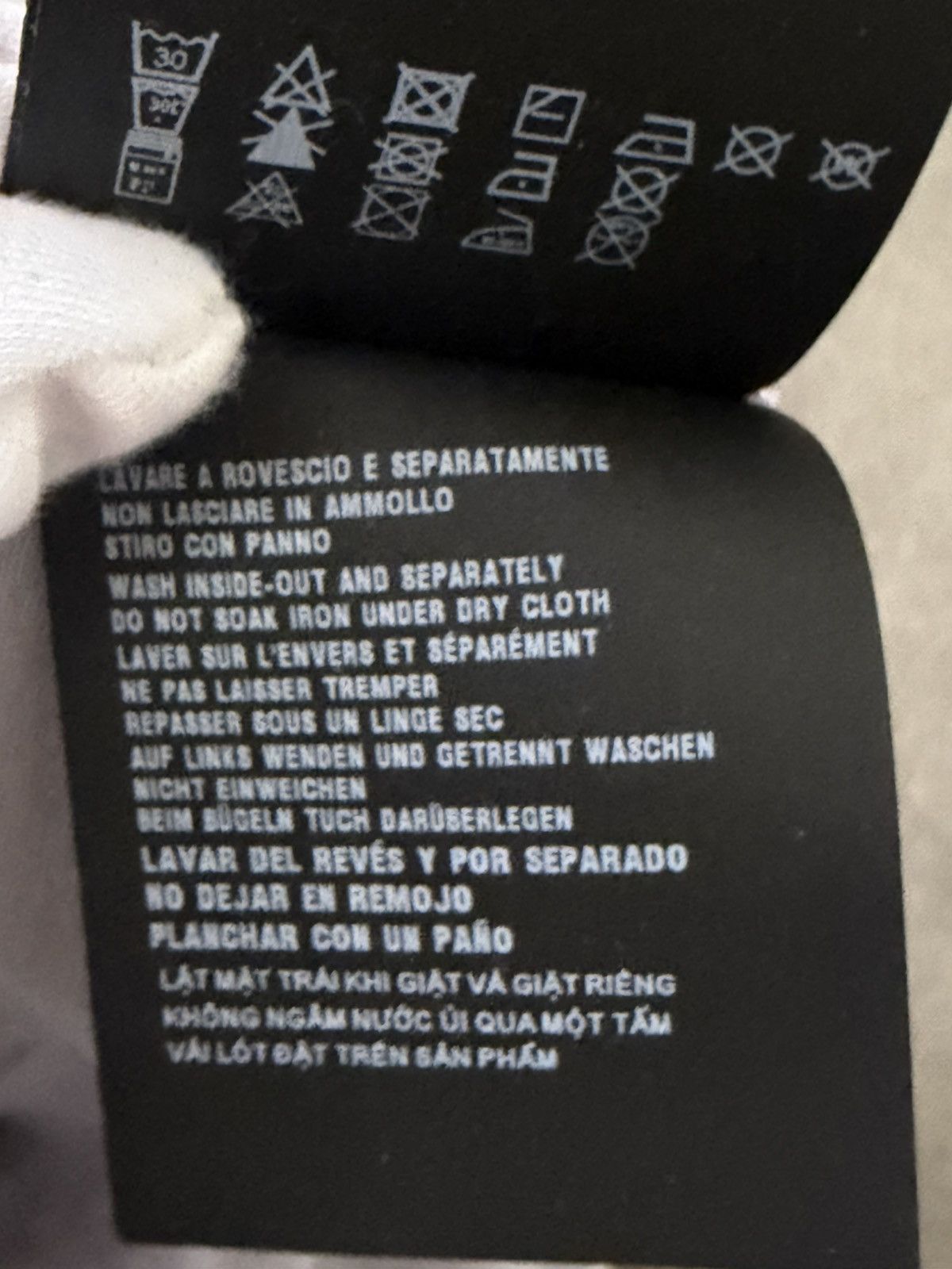 Prada ARCHIVAL!Prada Grey Printed Cotton Jersey T-Shirt Size US XXL / EU 58 / 5 - 15 Thumbnail