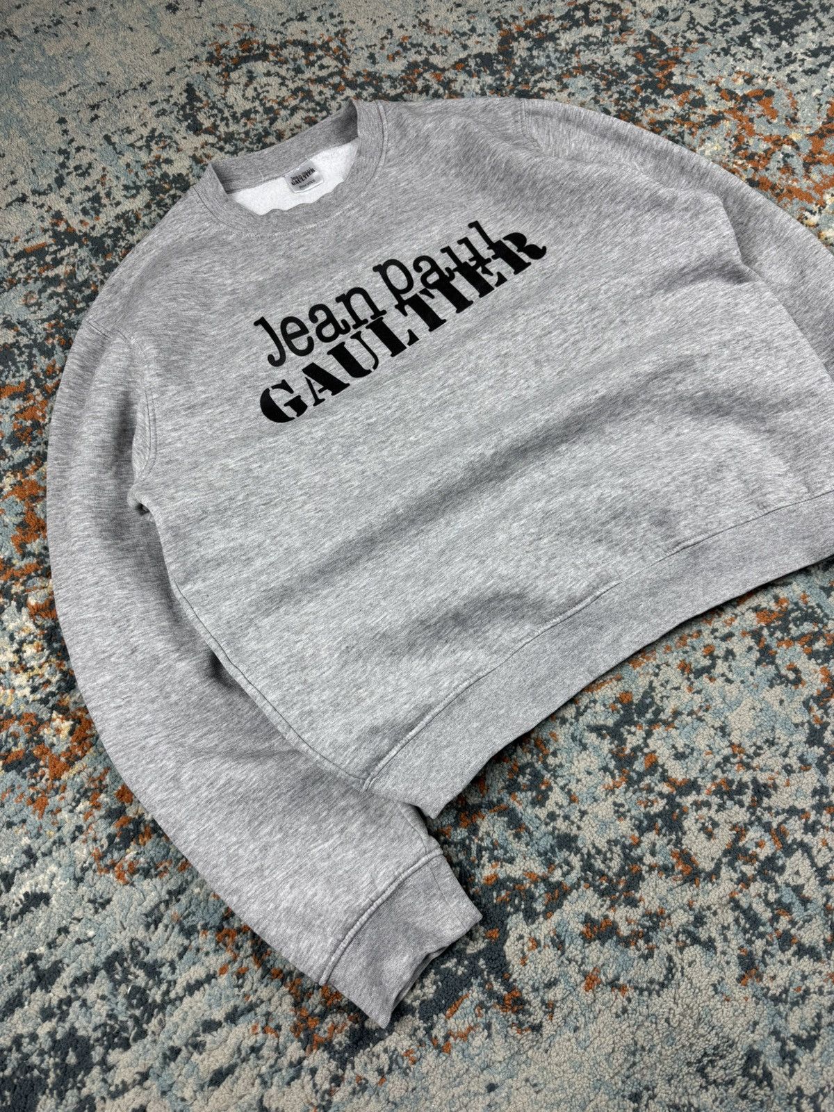 Jean Paul Gaultier Jean Paul Gaultier pour vous spellout promo sweatshirt boxy Size US M / EU 48-50 / 2 - 3 Thumbnail