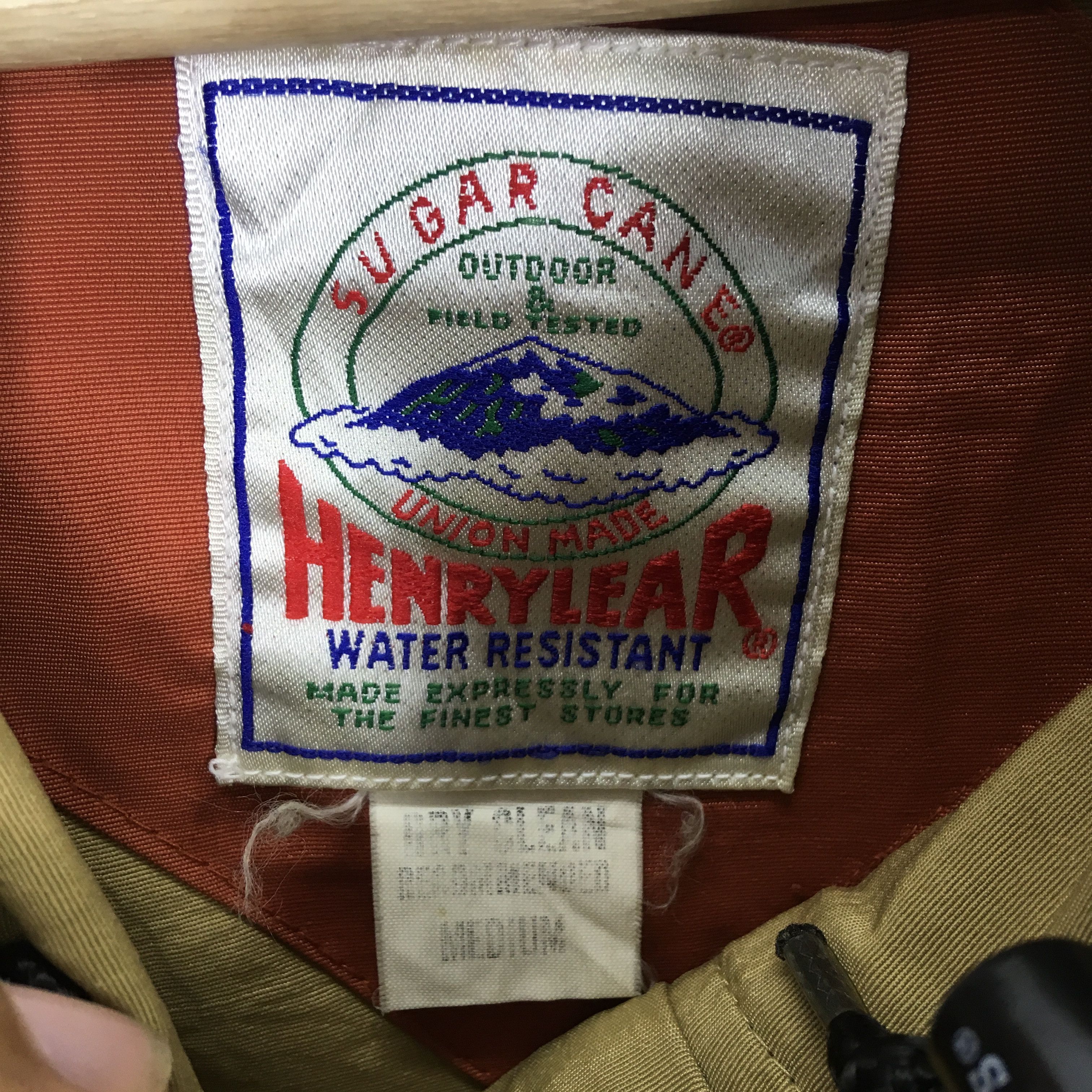 Sugar Cane Vintage 90's Sugar Canes Union Made Orange Rust Jacket Size US M / EU 48-50 / 2 - 11 Thumbnail