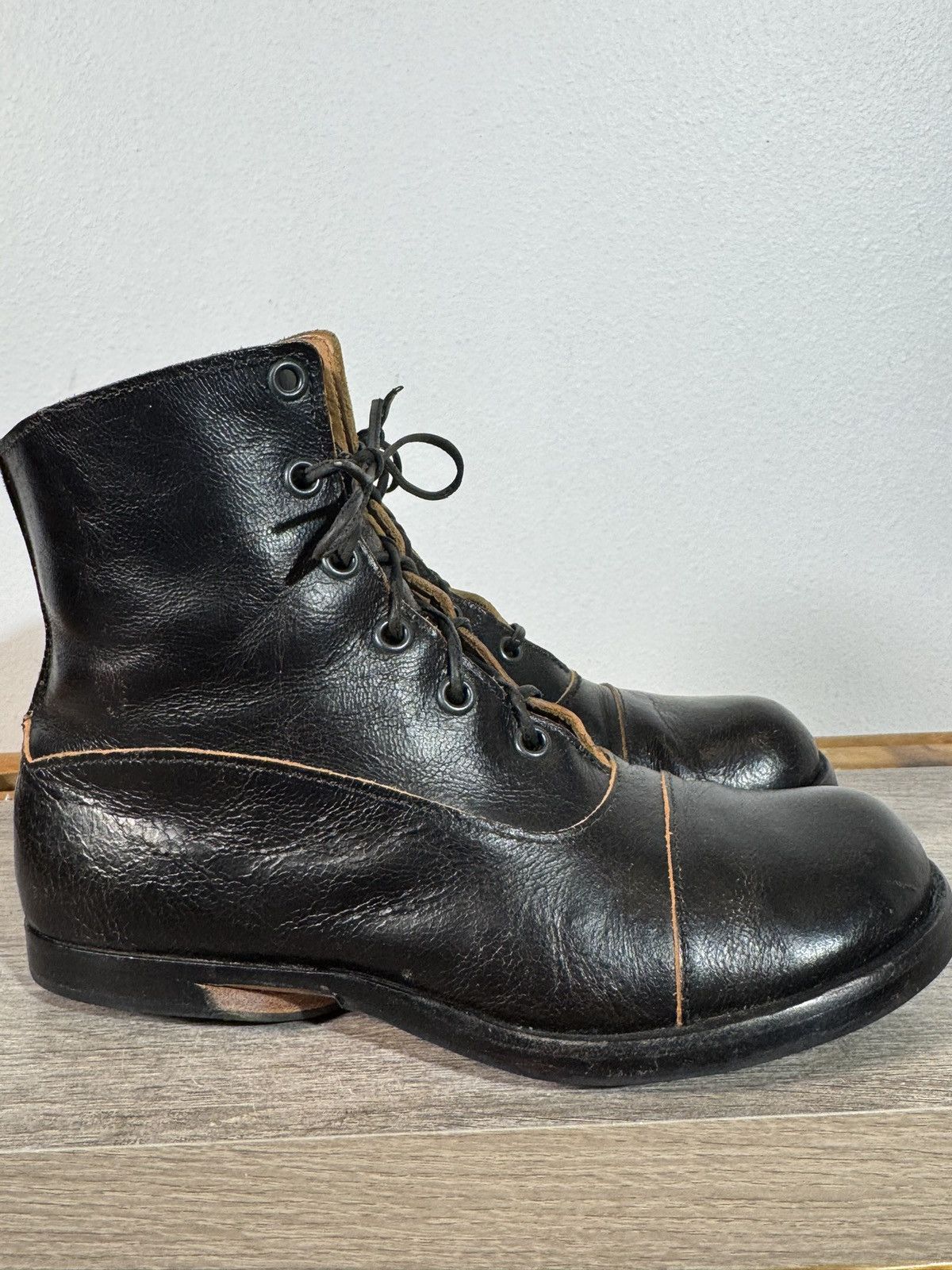 CYDWOQ Women’s CYDWOQ Artisan Handmade Leather Boots Size 6 (36 EU) Size US 6 / IT 36 - 2 Thumbnail