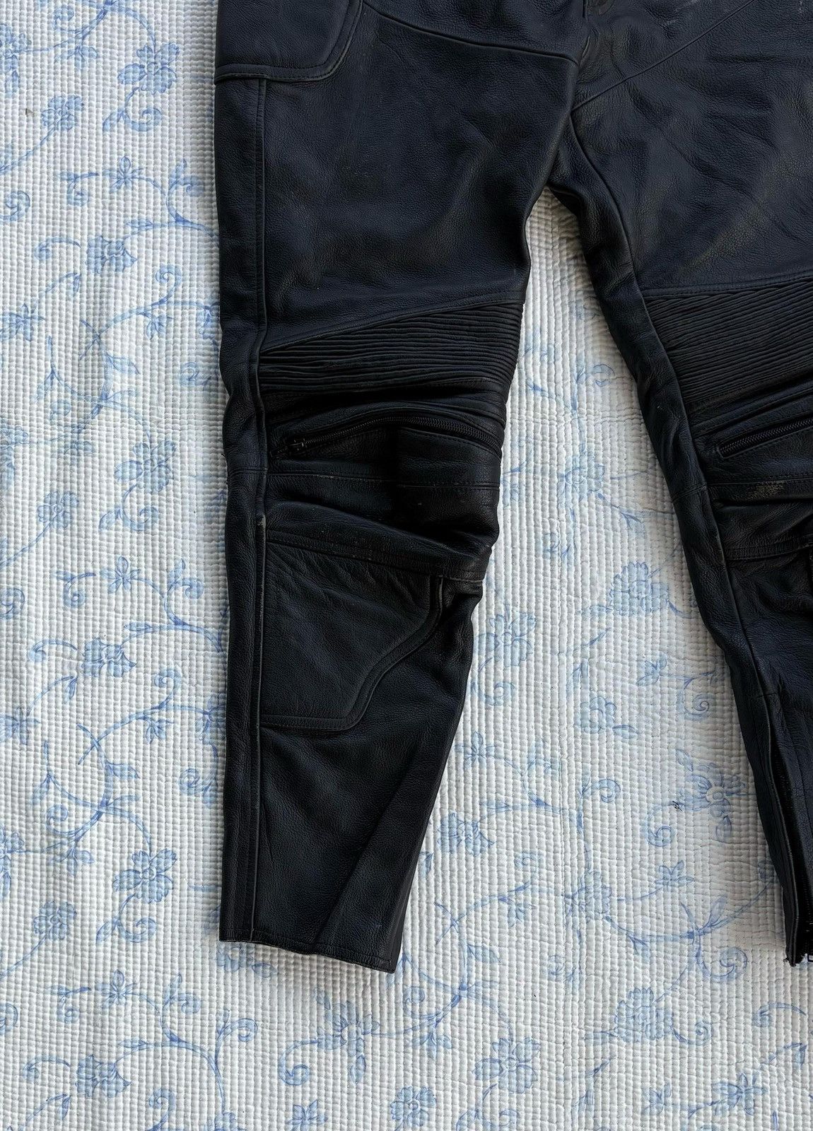 Leather × Vintage Rookie Leather Pant Biker Pant Design kadoya stlye Size US 29 - 6 Thumbnail