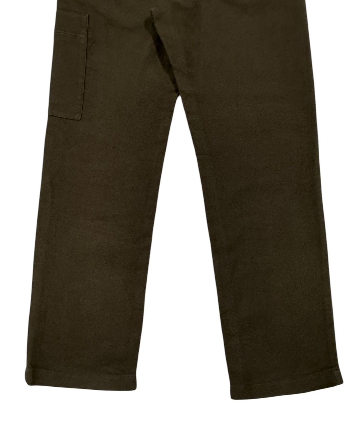 Vintage × Yohji Yamamoto Vtg🔥A.A.R Yohji Yamamoto Single Cargo Pocket Moleskin Pant Size US 30 / EU 46 - 15 Thumbnail