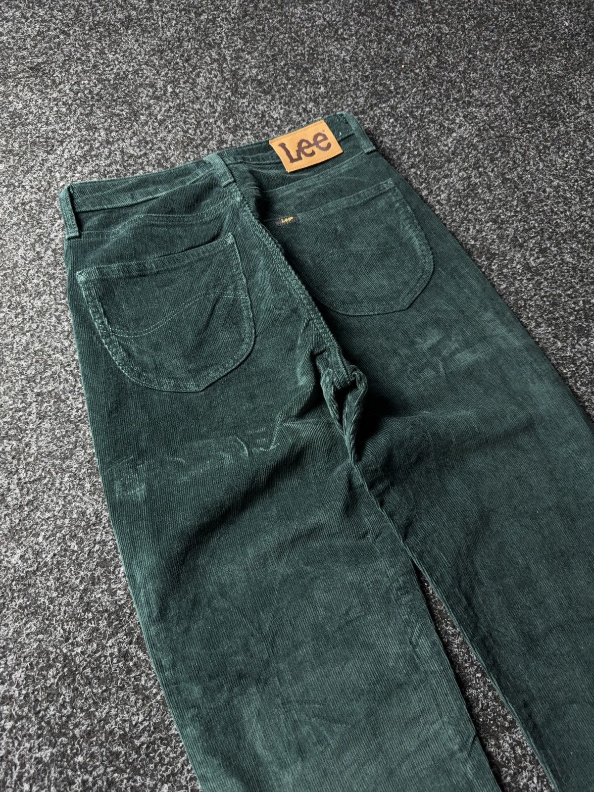 Lee 00s Western Cowgirl Lee Carol High Waist Corduroy Pants W27 Size 27" / US 4 / IT 40 - 13 Thumbnail