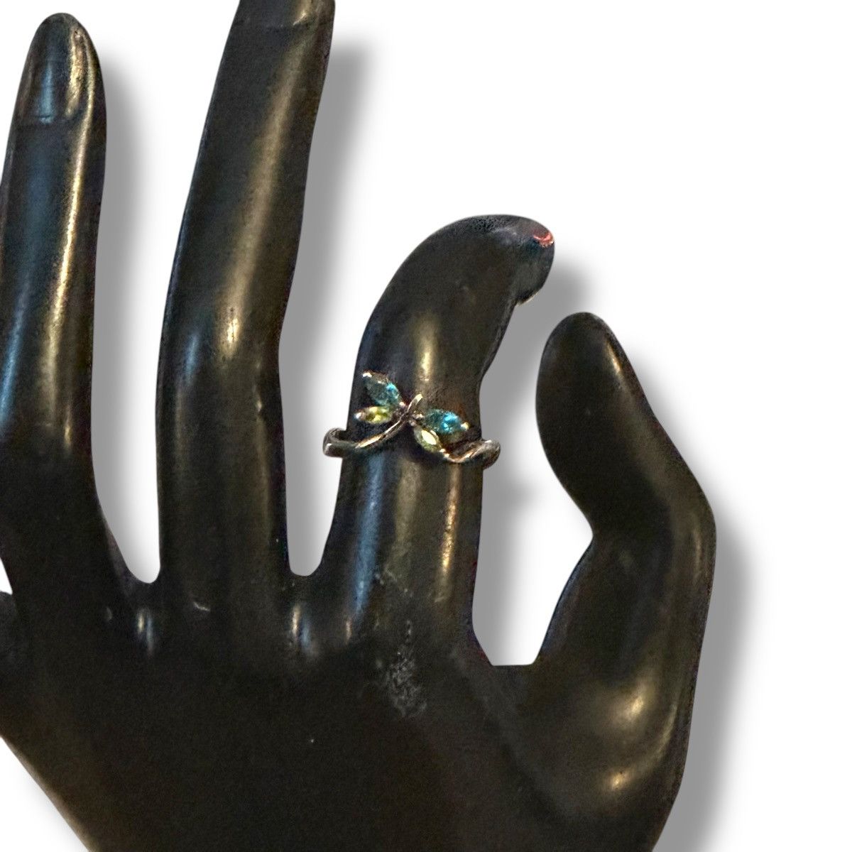 Other 925 silver gemstone butterfly ring Size ONE SIZE - 4 Thumbnail