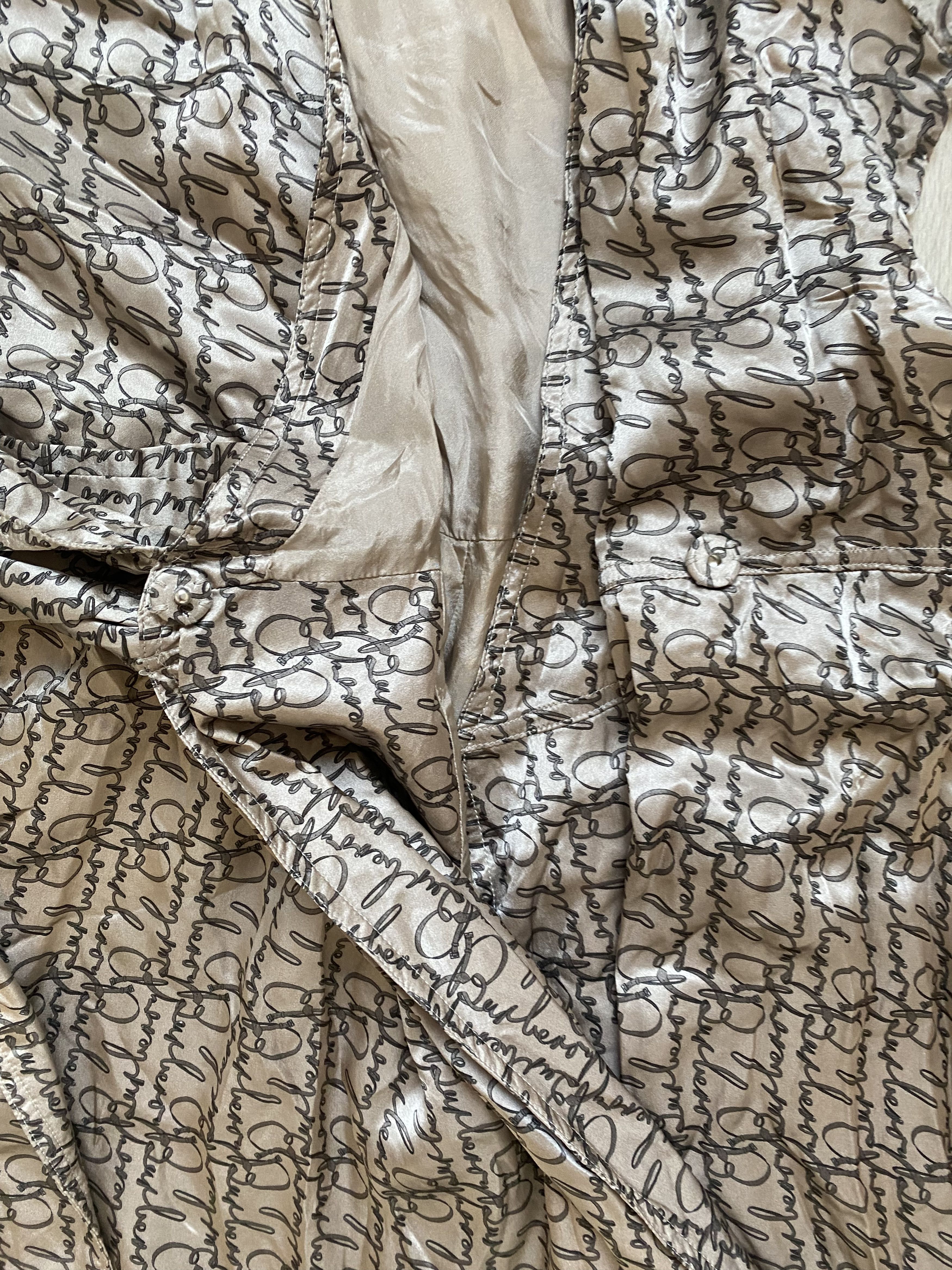 Burberry × Burberry Prorsum Burberry Monogram Ladies Silk Dress Size XS / US 0-2 / IT 36-38 - 9 Thumbnail