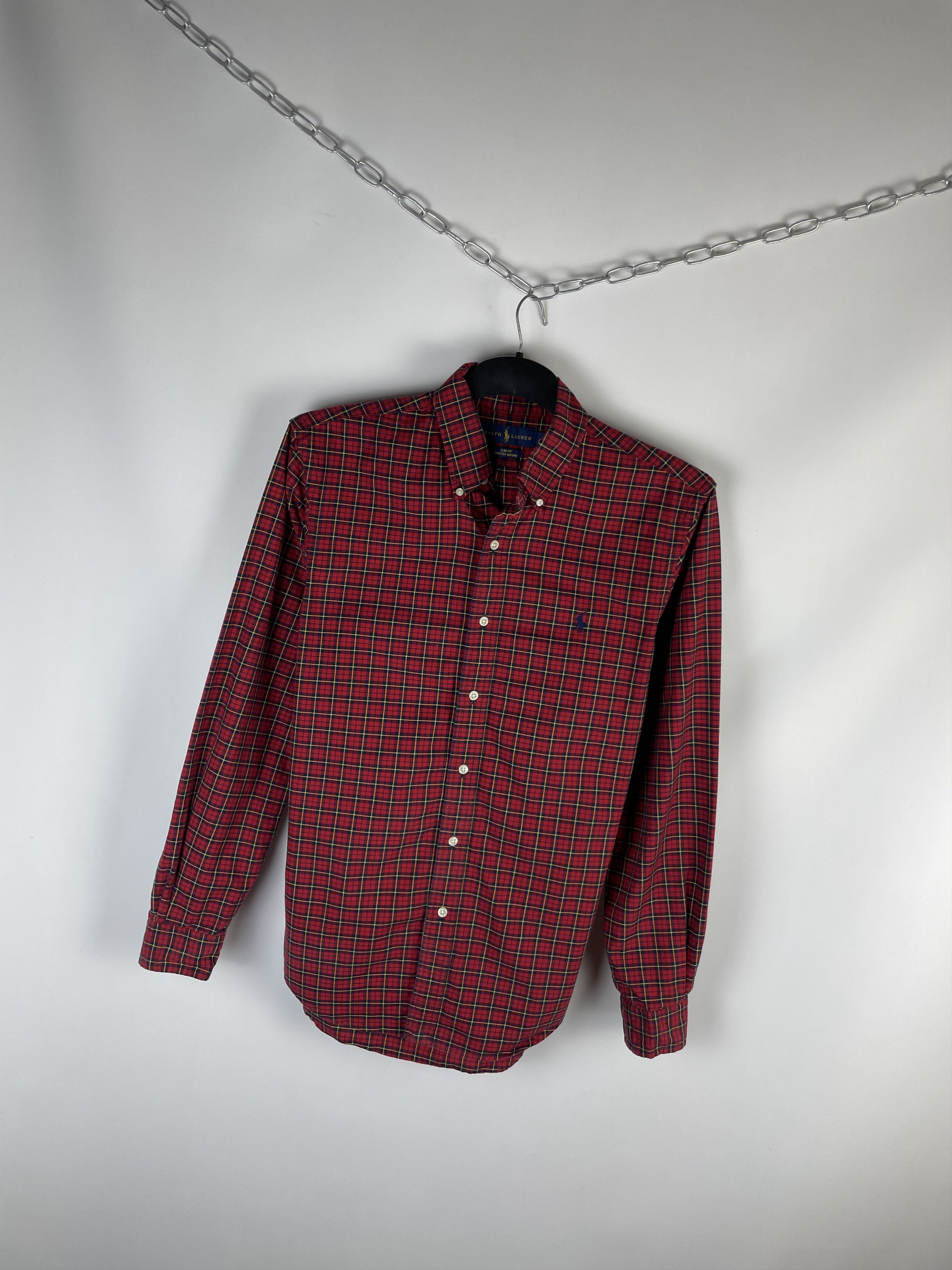 Flannel × Polo Ralph Lauren × Vintage Flannel Polo Ralph Lauren Vintage Mens Shirt Size US M / EU 48-50 / 2 - 2 Thumbnail