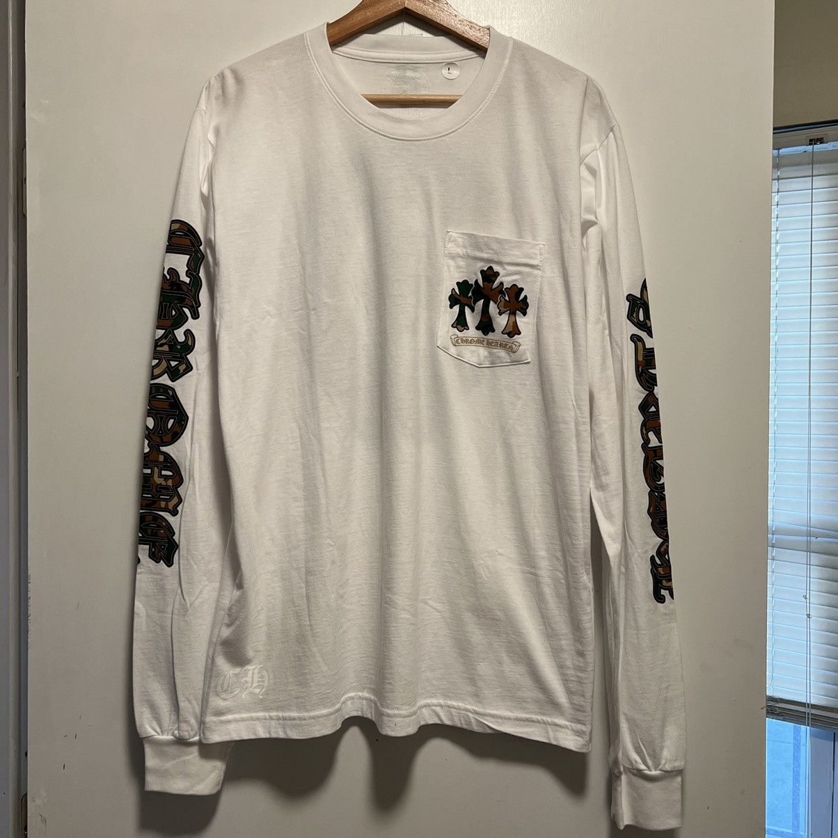 関税込 Chrome Hearts Horseshoe Camo L/S T-Shirt 迷彩 ロンT 関税込 Chrome Hearts Horseshoe Camo L/S T-Shirt 迷彩 ロンT