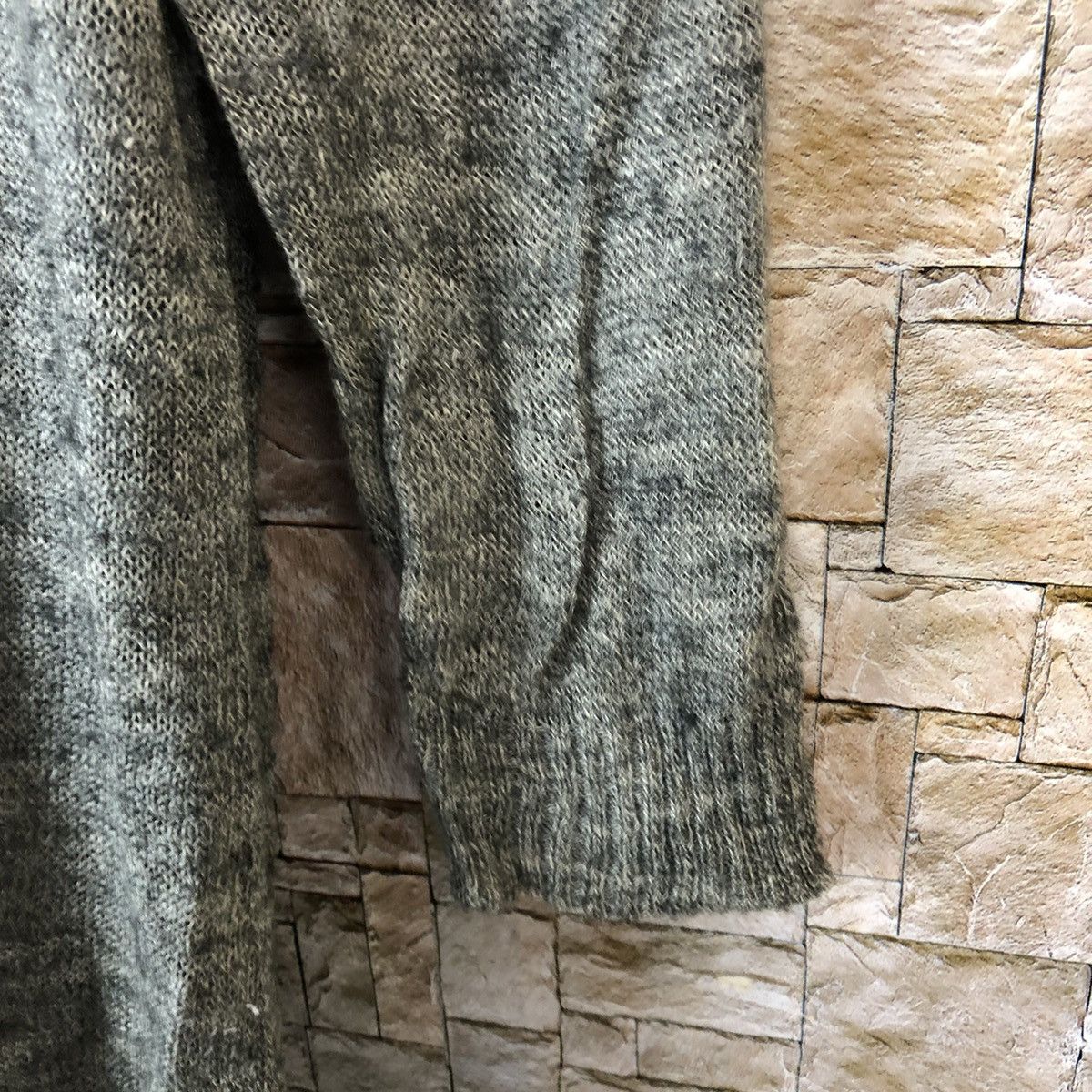 Japanese Brand Ohywa Grey Cardigan Knitwear #A787 Size M / US 6-8 / IT 42-44 - 8 Thumbnail