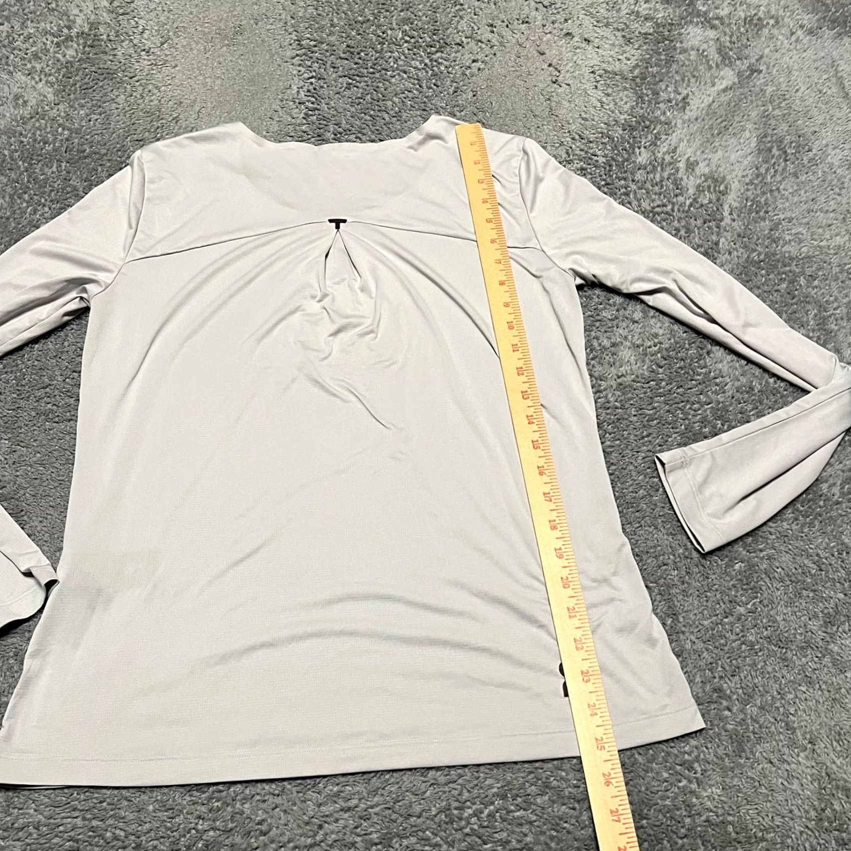 Vintage On Cloud Performance Long Sleeve T Shirt Womens Large Lightweight Running Gray L Regular Women Size L / US 10 / IT 46 - 7 Thumbnail
