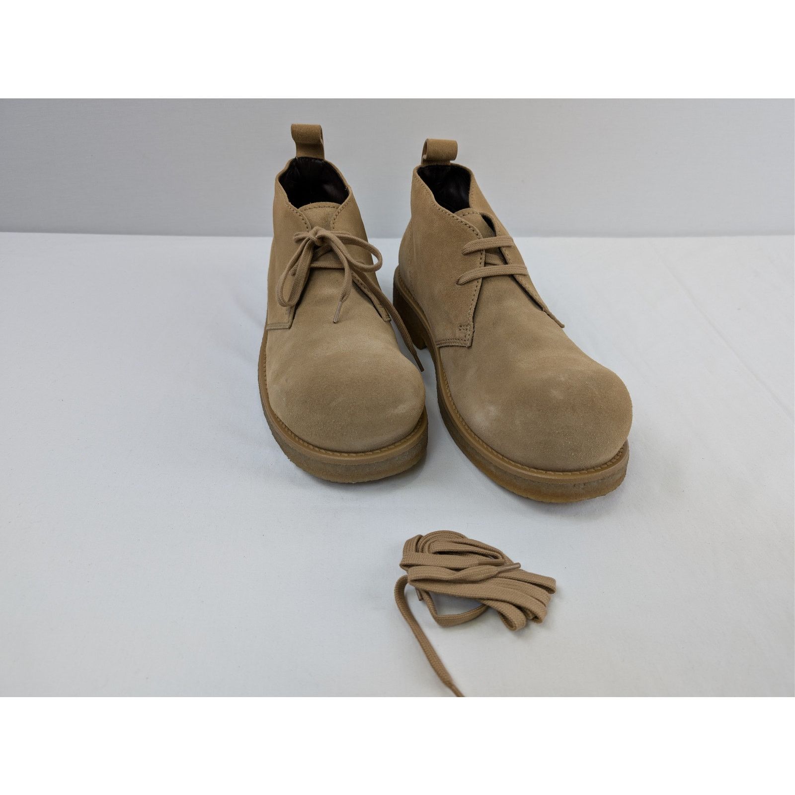 Bottega Veneta o1rshd1 Deep Nubuck Helium Ankle Boot in Camel Size US 12 / EU 45 - 5 Thumbnail