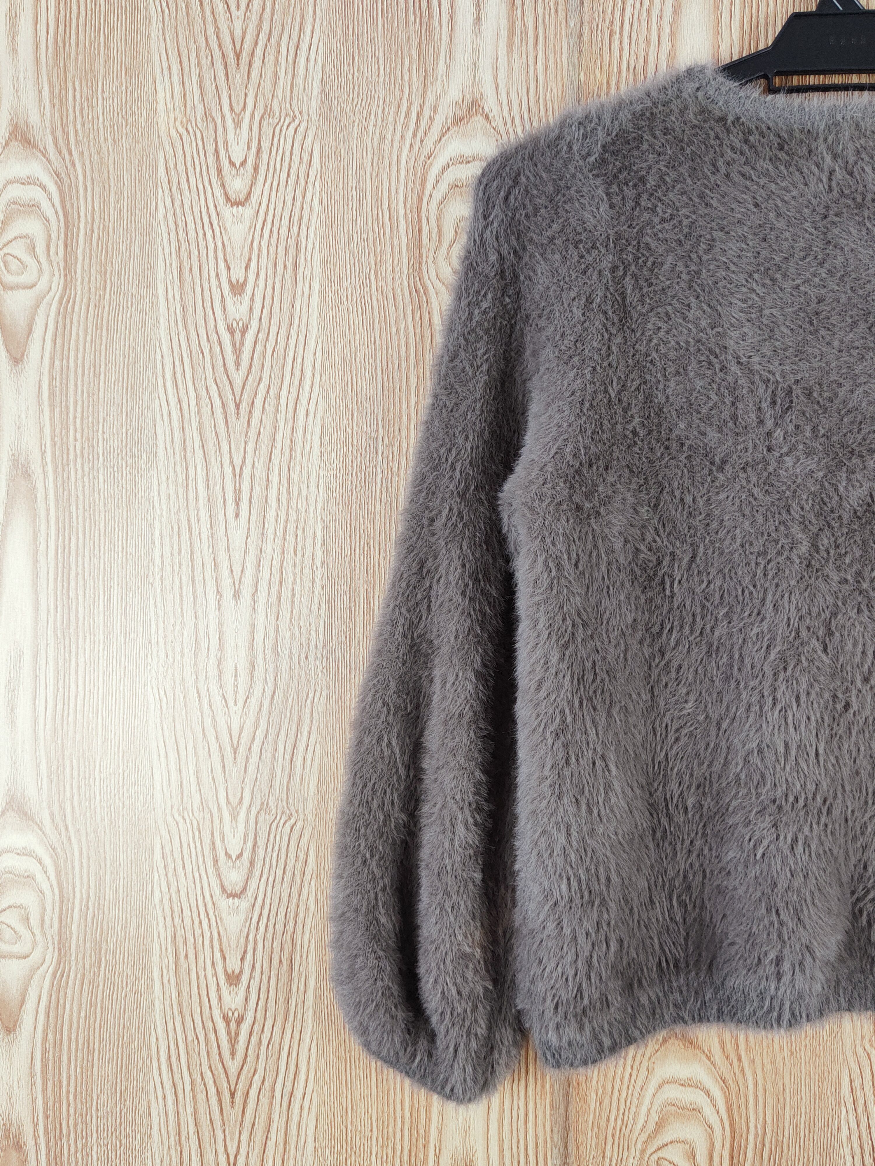 Japanese Brand × Vintage Doux Archives Dark Brown Fur Mohair Knitwear Size S / US 4 / IT 40 - 8 Thumbnail