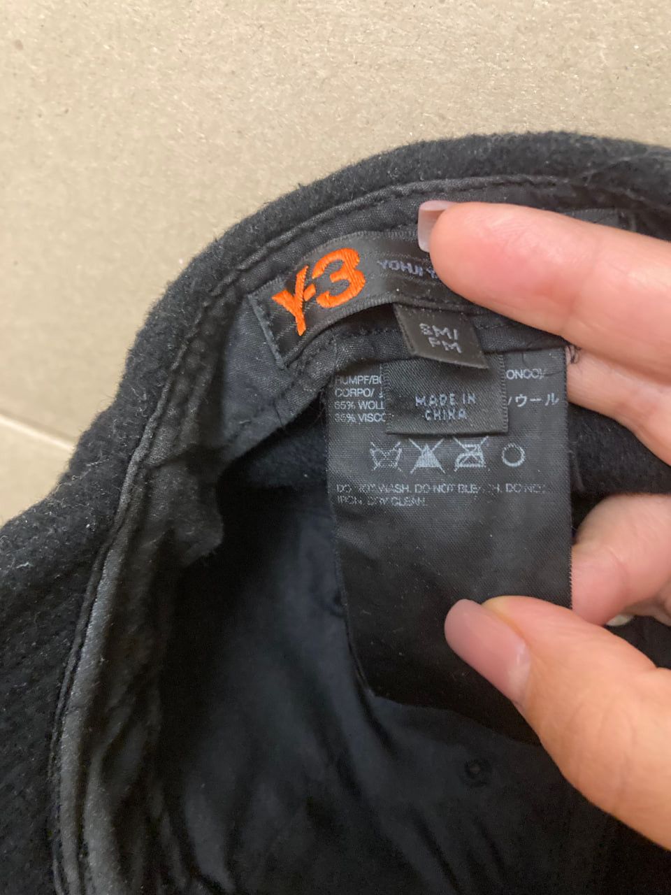 Yohji Yamamoto VINTAGE YOHJI YAMAMOTO Y-3 CAP HAT Y2K JAPANESE AVANT GARDE Size ONE SIZE - 11 Thumbnail