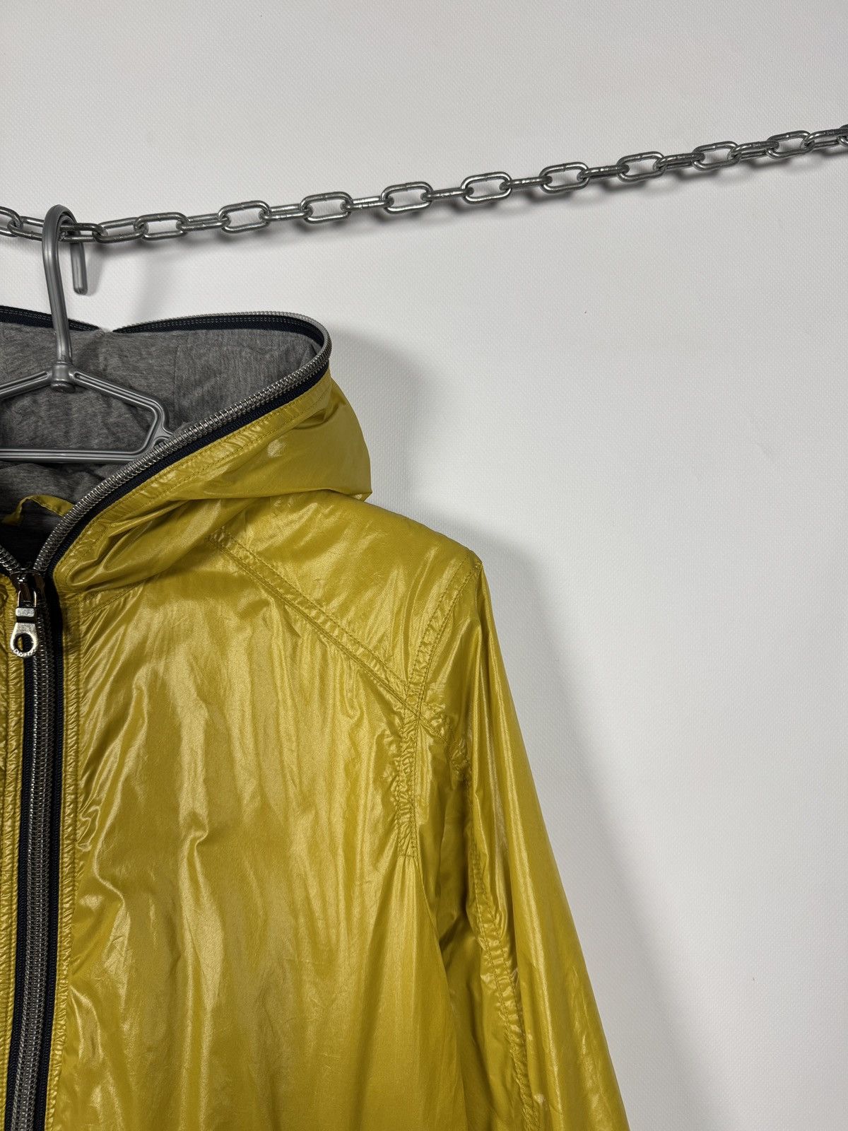 Duvetica Men’s Duvetica Hooded Zip Up Yellow Down Jacket Italy Sz 48 Size US M / EU 48-50 / 2 - 2 Thumbnail
