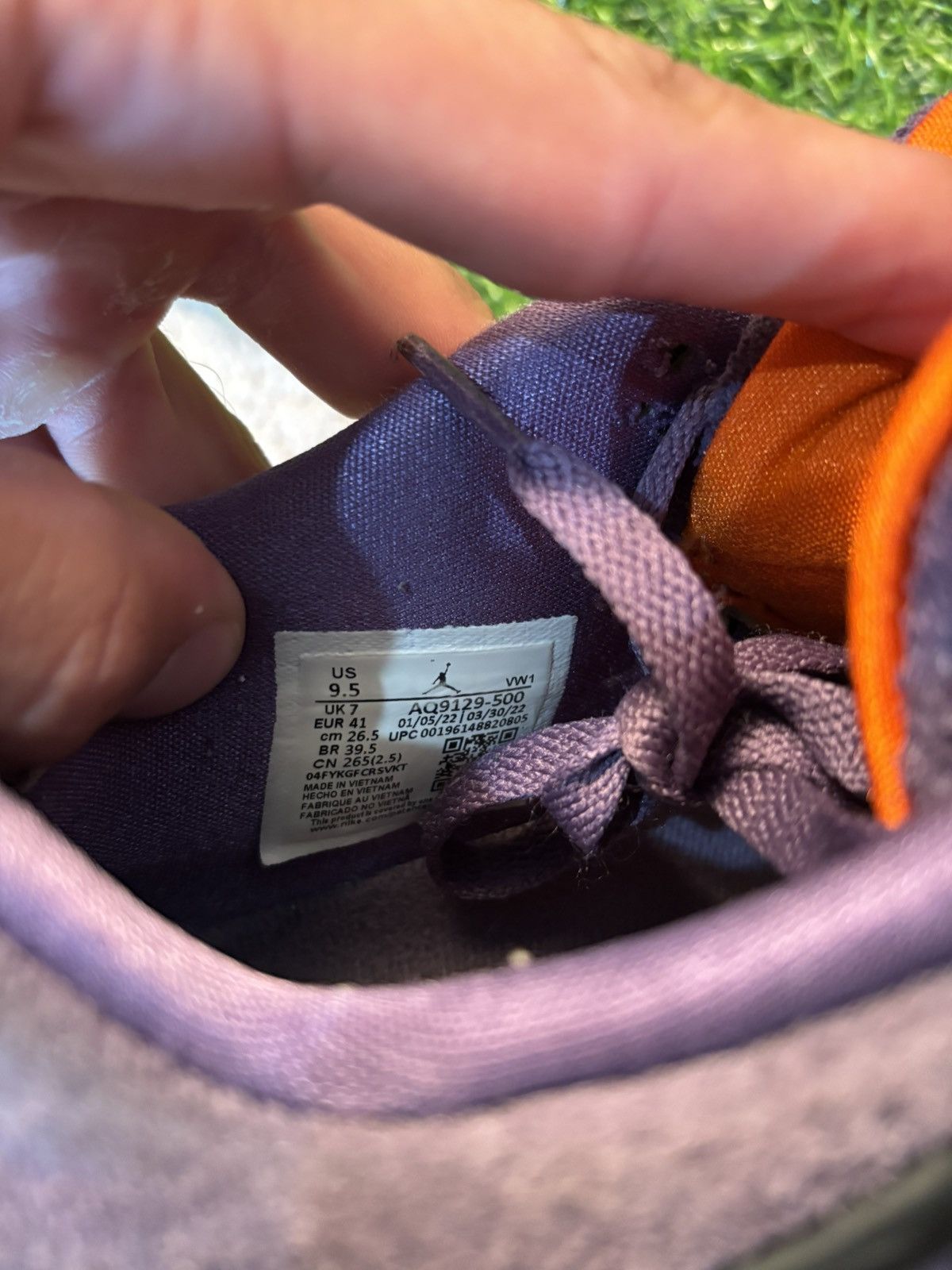 Jordan Brand Jordan 4 purple canyon Size US 8 / EU 41 - 5 Thumbnail