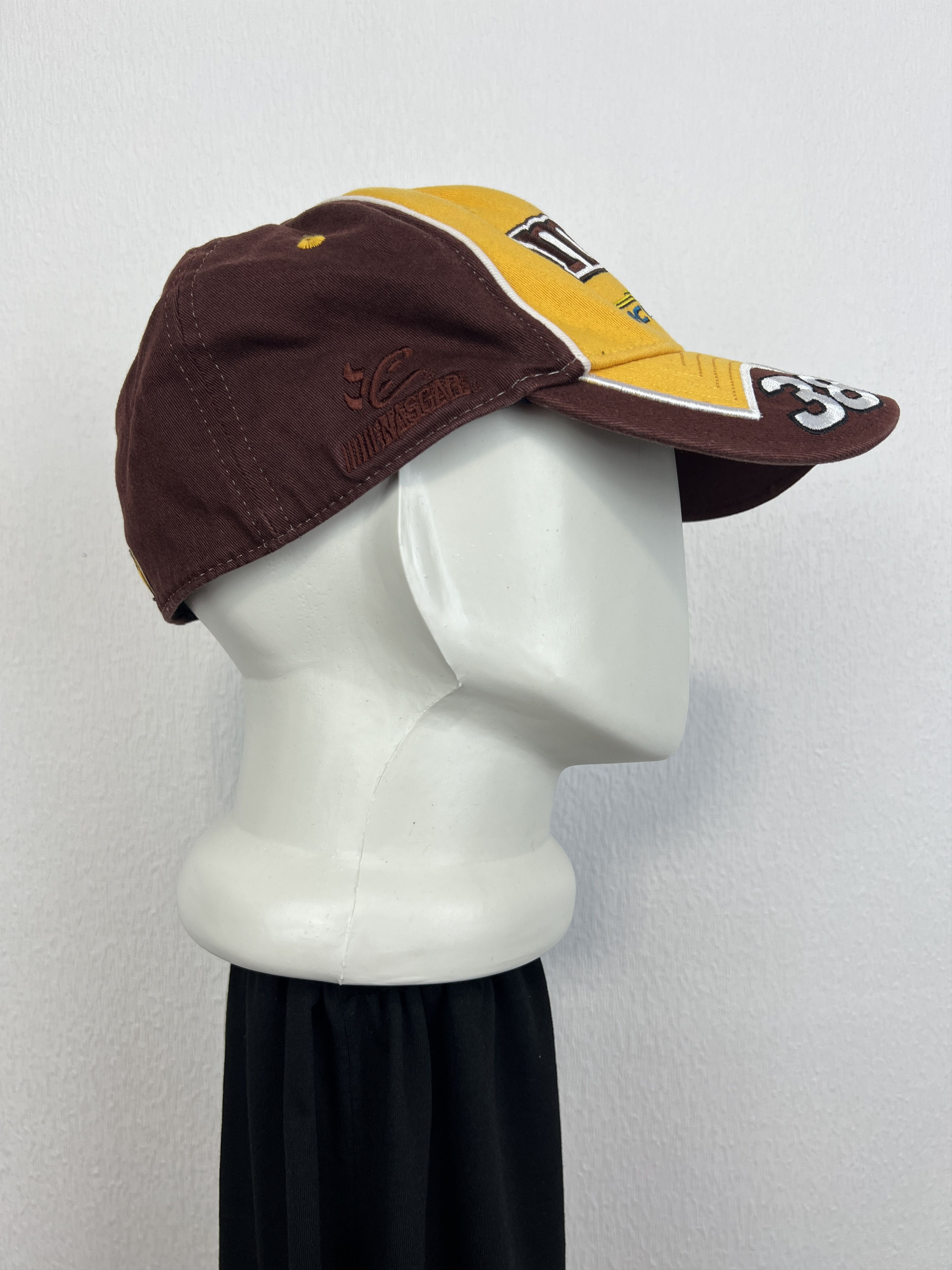 Vintage Vintage M&M'S NASCAR Racing Team 38 Chase Hat Baseball Cap Size ONE SIZE - 3 Thumbnail