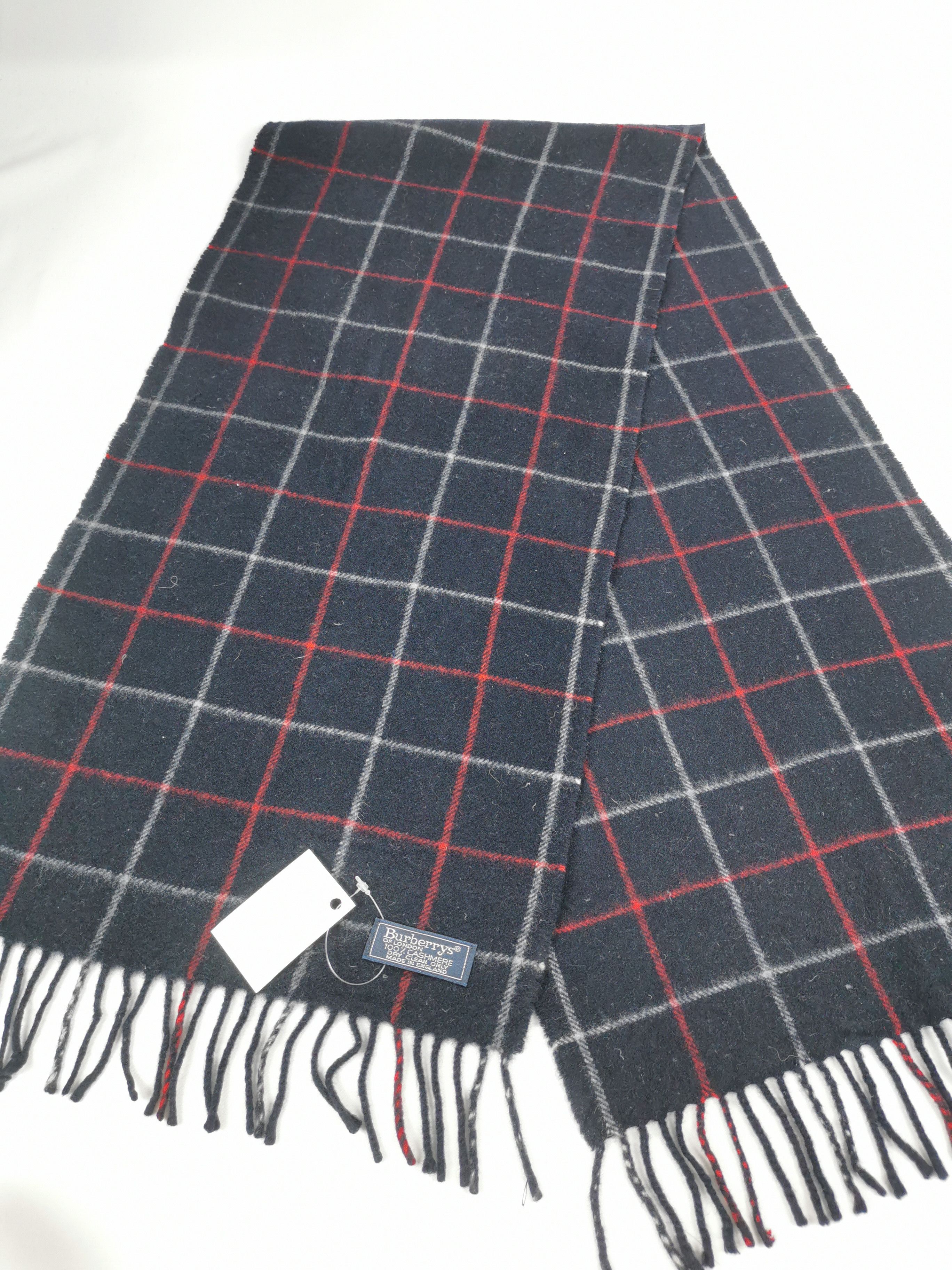 Burberry Burberry cashmere scarf muffler Size ONE SIZE - 6 Thumbnail