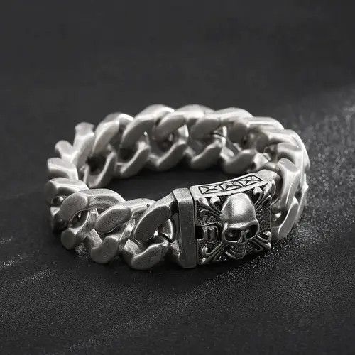 Other Big and Heavy Chunky Cuban Chain Bracelet Size ONE SIZE - 2 Thumbnail