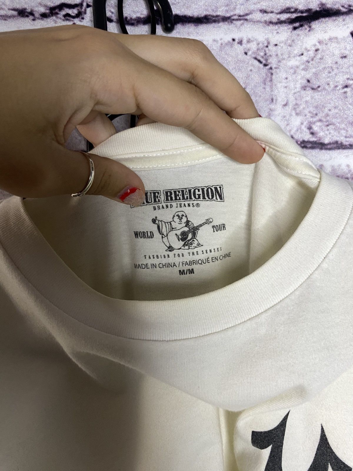 True Religion Mens T-shirt True Religion mini logo streetwear y2k Size US M / EU 48-50 / 2 - 4 Thumbnail