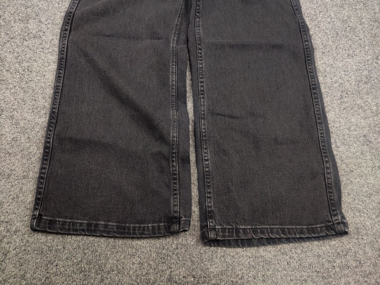 Sezane Sezane Paris Design Dark Gray Wide Leg Denim Jeans Size 26" / US 2 / IT 38 - 5 Thumbnail