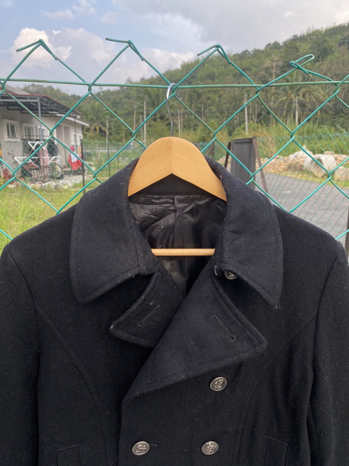 PPFM PPFM Double Breasted Wool Coat Jacket Size US S / EU 44-46 / 1 - 4 Thumbnail