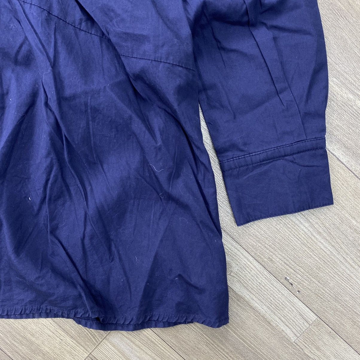gomme Vintage Gomme Yohji Yamamoto Ruffled Raw-Trim Woven 3D Shirt Size US M / EU 48-50 / 2 - 7 Thumbnail
