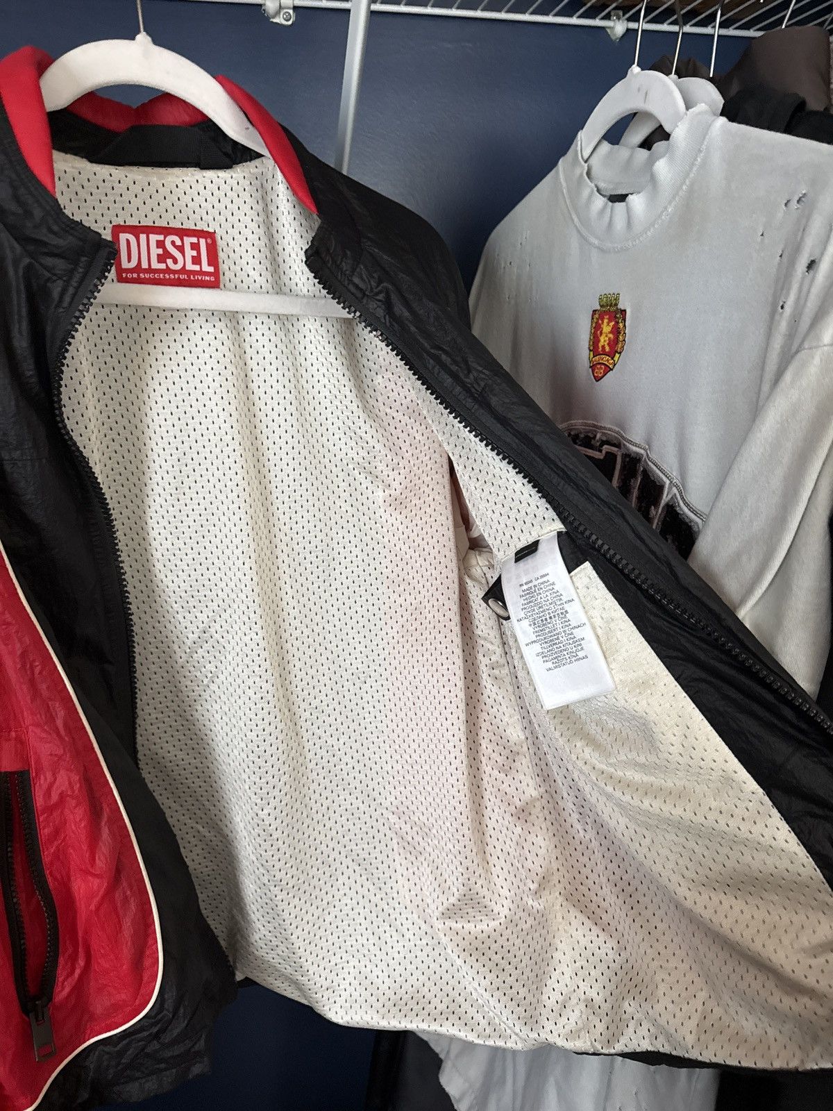 Diesel Diesel red j blinkid a jacket Size US M / EU 48-50 / 2 - 4 Thumbnail