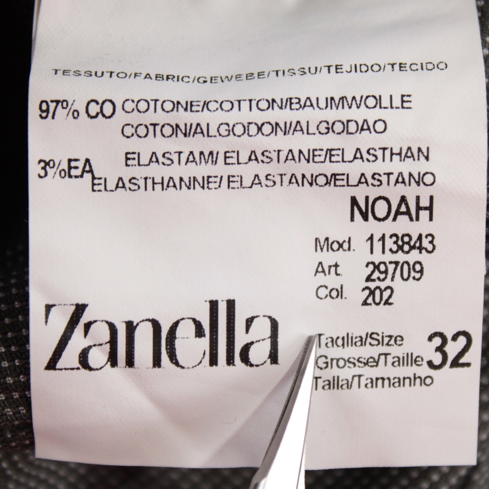 Zanella Zanella New with tags Chino Size 32 US In Gray Size US 32 / EU 48 - 6 Thumbnail