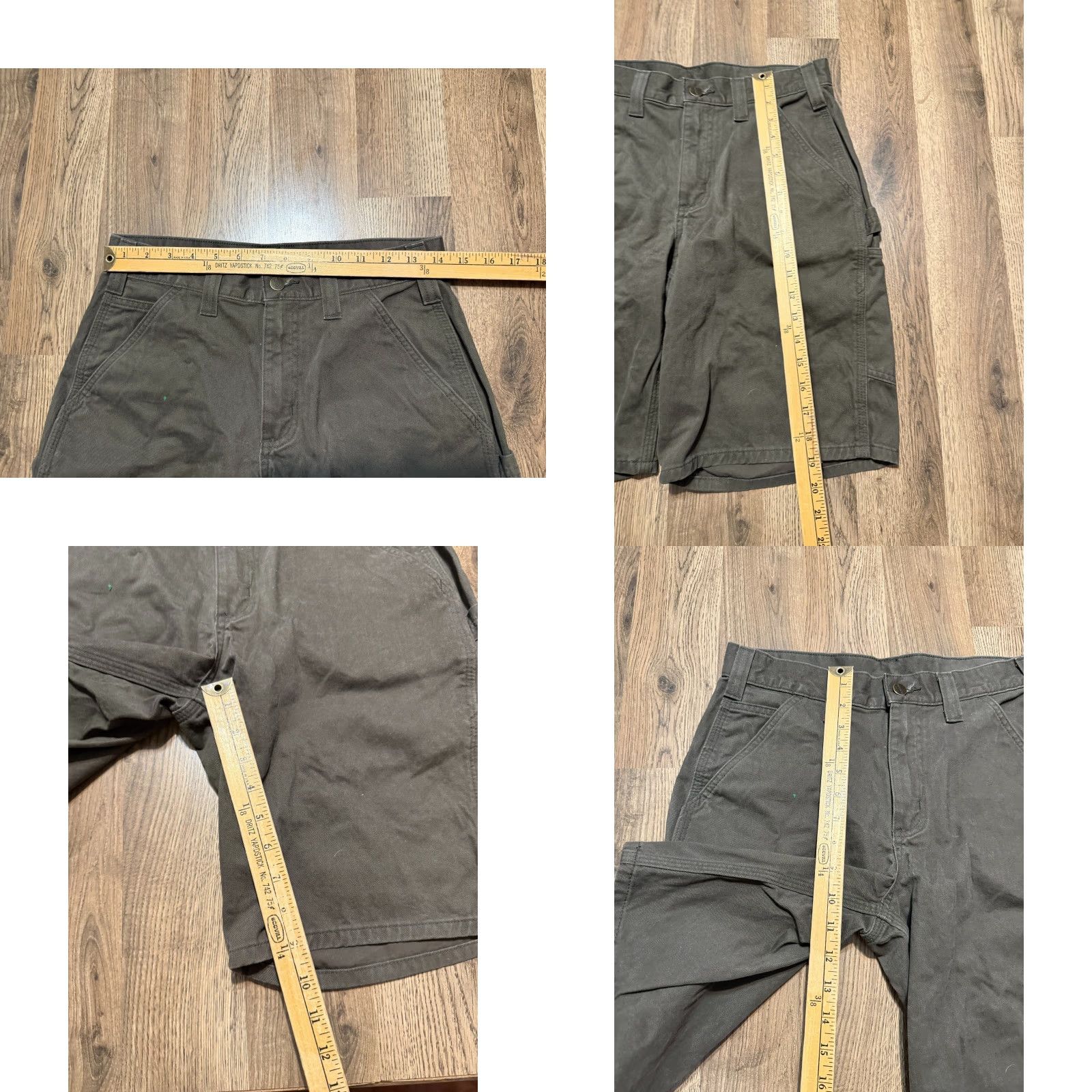 Carhartt Carhartt Shorts Men's 30 Brown Cargo Shorts Outdoor Hiking Pockets Casual Workwear Vintage? No Size US 30 / EU 46 - 8 Thumbnail