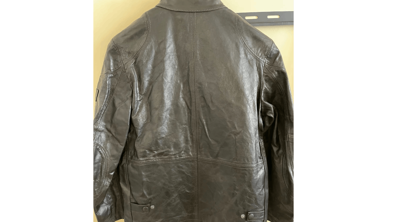Barbour Barbour Men's Leather Moto Jacket - Large Size US L / EU 52-54 / 3 - 3 Thumbnail