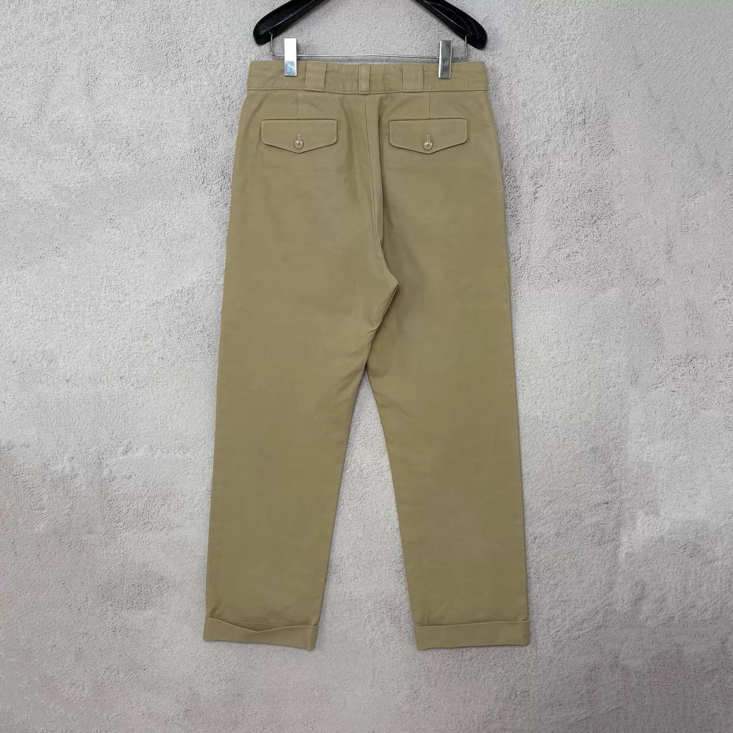 Louis Vuitton LV x Nigo Heart-embroidered Khaki Casual Suit Pants 40 Size US 40 / EU 56 - 2 Thumbnail