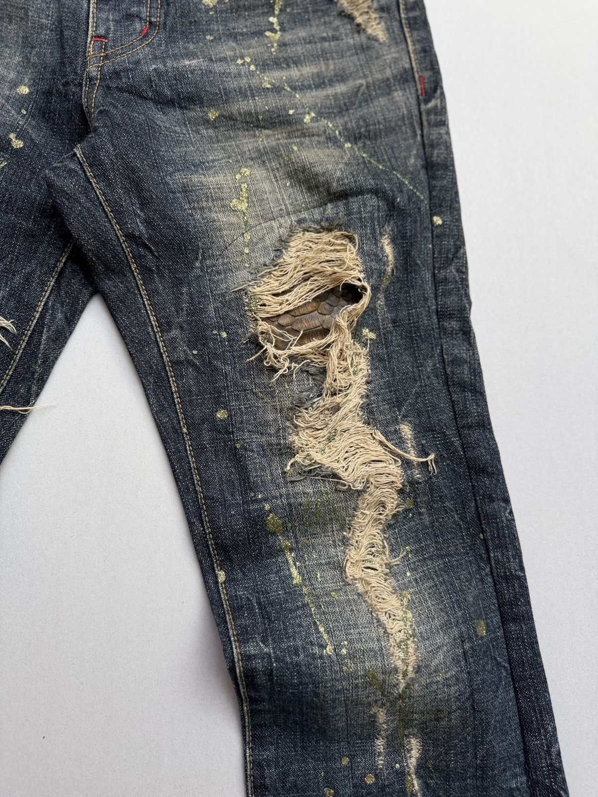 Japanese Brand Lagust flare jeans Size US 27 - 3 Thumbnail