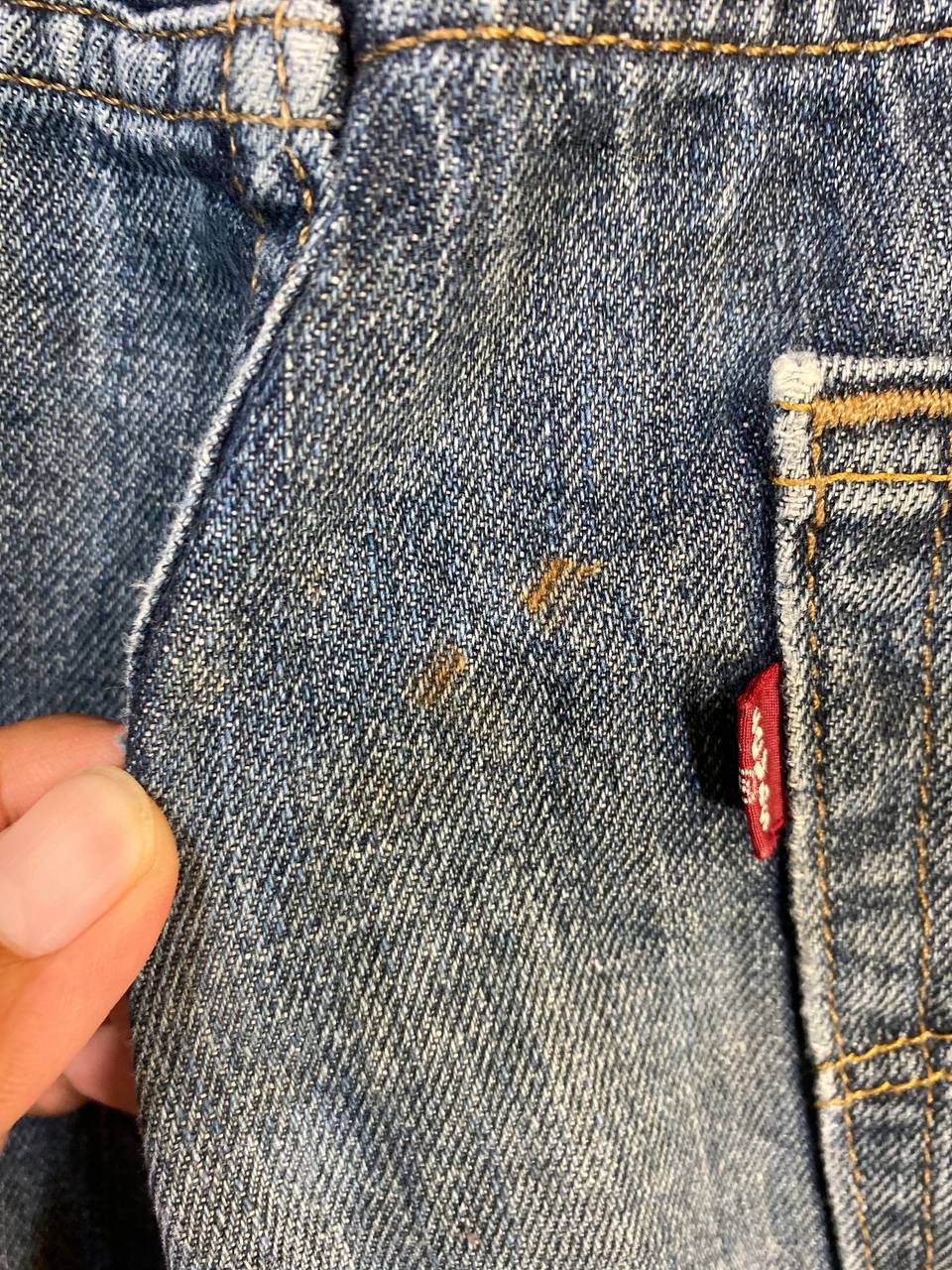 Levi's levis 514 nice faded design denim Size US 38 / EU 54 - 3 Thumbnail