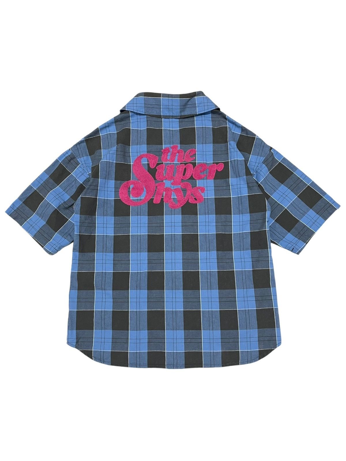 Japanese Brand Hysteric Glamour Plaid Big Collar Shirt Size US L / EU 52-54 / 3 - 1 Thumbnail