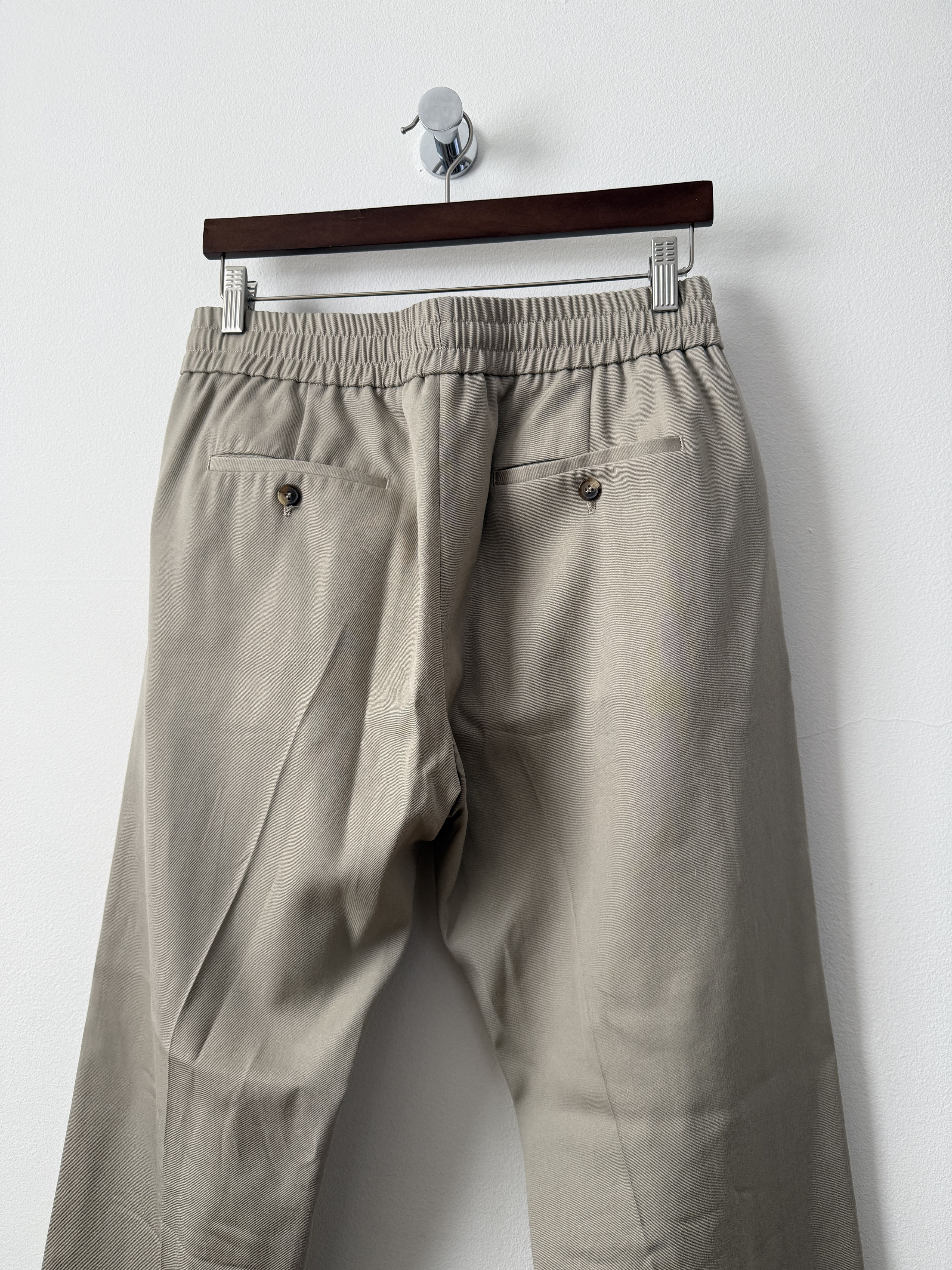 John Elliott Italian Wool Easy Trouser Khaki Size US 32 / EU 48 - 9 Thumbnail