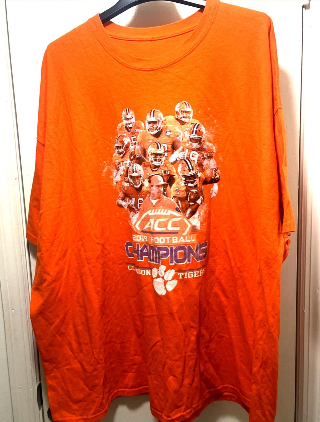 Champion 3X Clemson Tigers Football Champion Graphic Tee Orange Size ONE SIZE - 1 Thumbnail